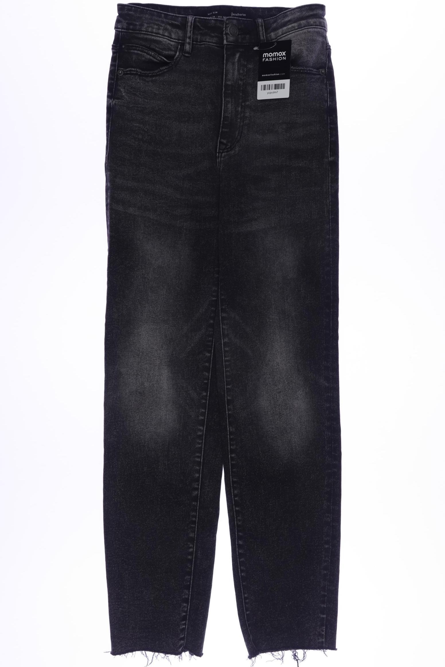 

Stradivarius Damen Jeans, schwarz, Gr. 36