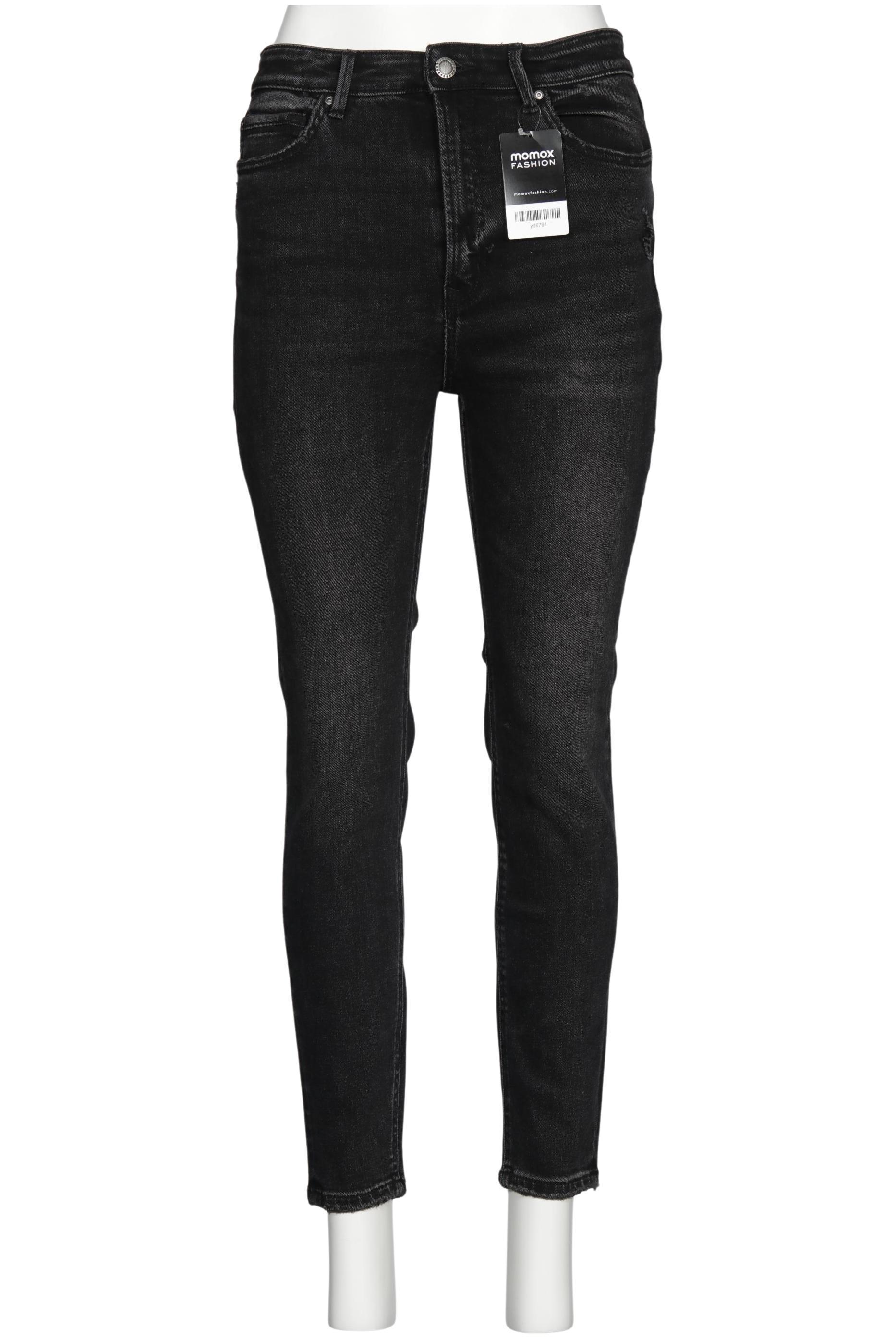 

Stradivarius Damen Jeans, schwarz, Gr. 42
