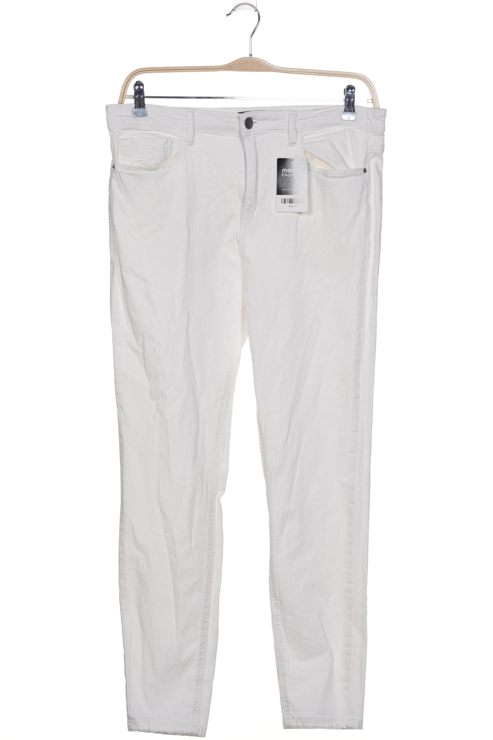 

Stradivarius Damen Jeans, weiß, Gr. 44