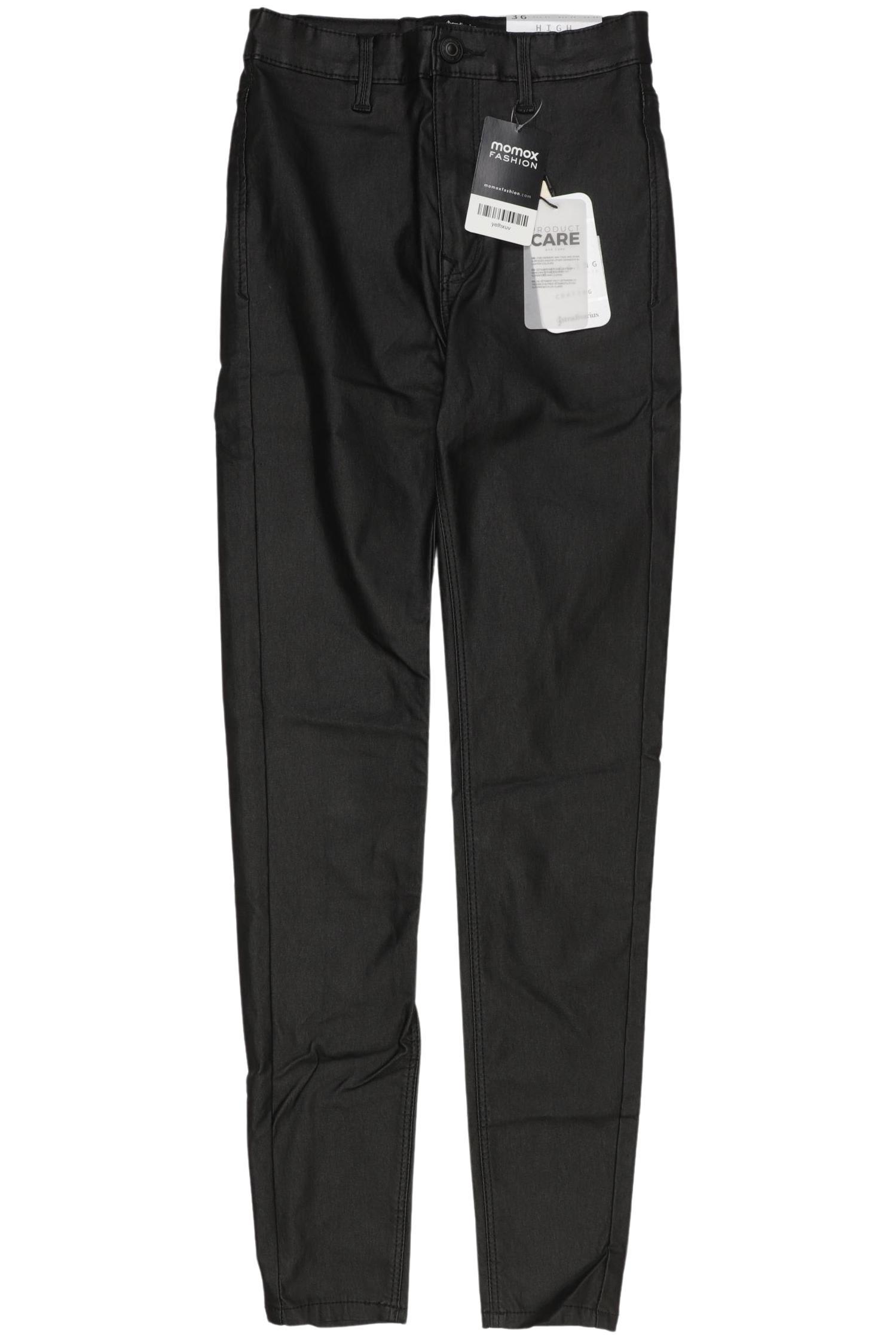 

Stradivarius Damen Jeans, schwarz, Gr. 36