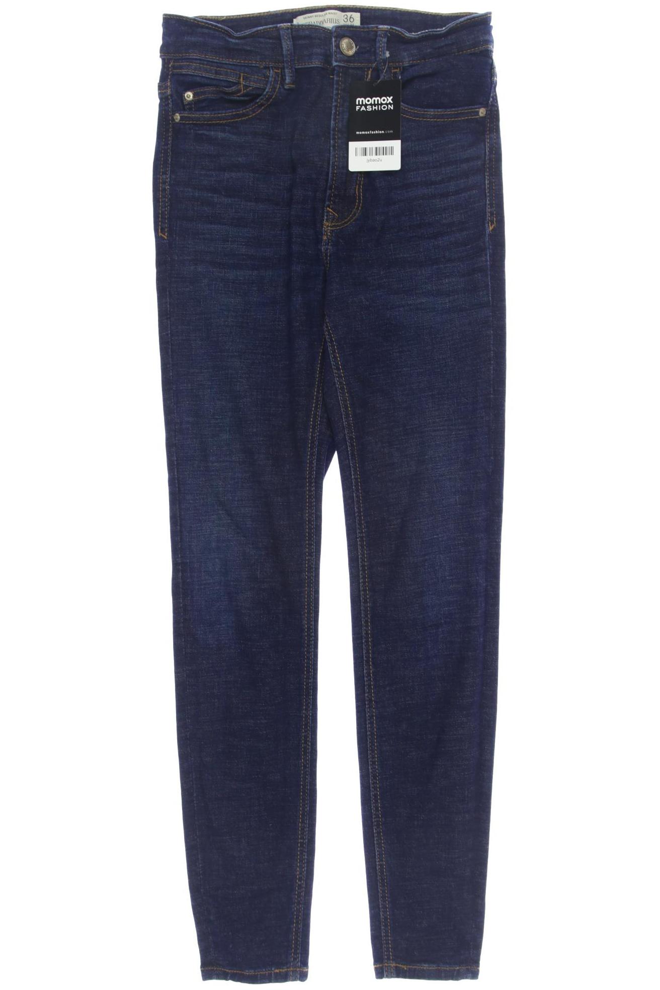 

Stradivarius Damen Jeans, marineblau, Gr. 36