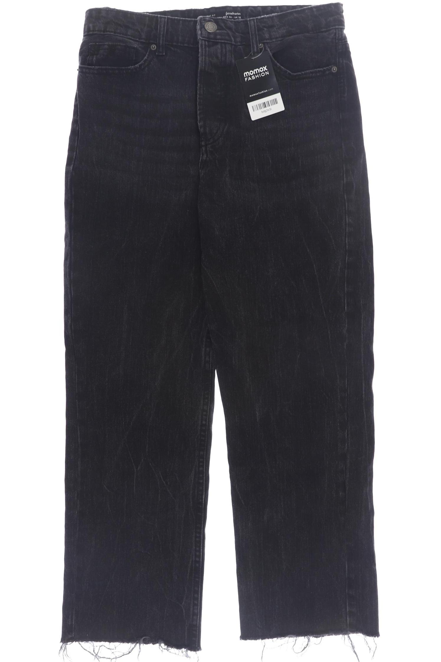 

Stradivarius Damen Jeans, schwarz