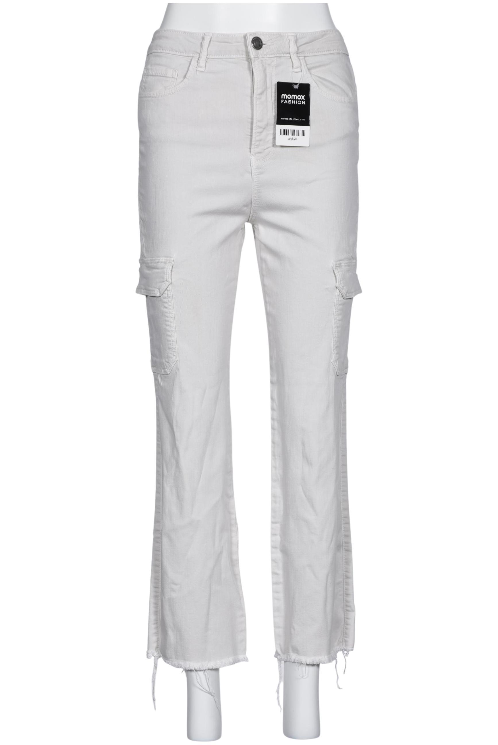 

Stradivarius Damen Jeans, cremeweiß, Gr. 38