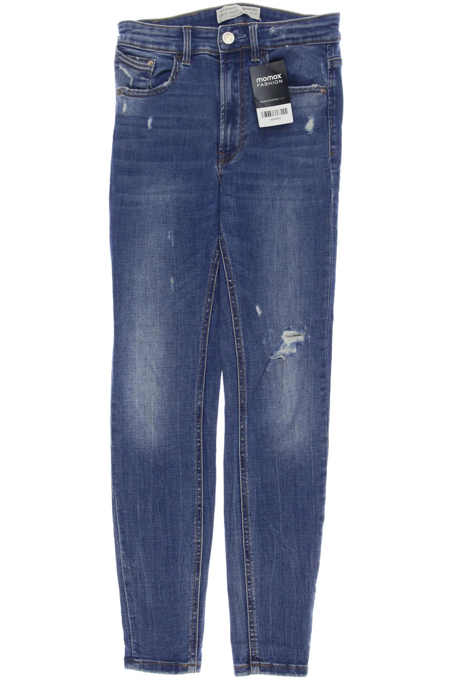 

Stradivarius Damen Jeans, blau, Gr. 36