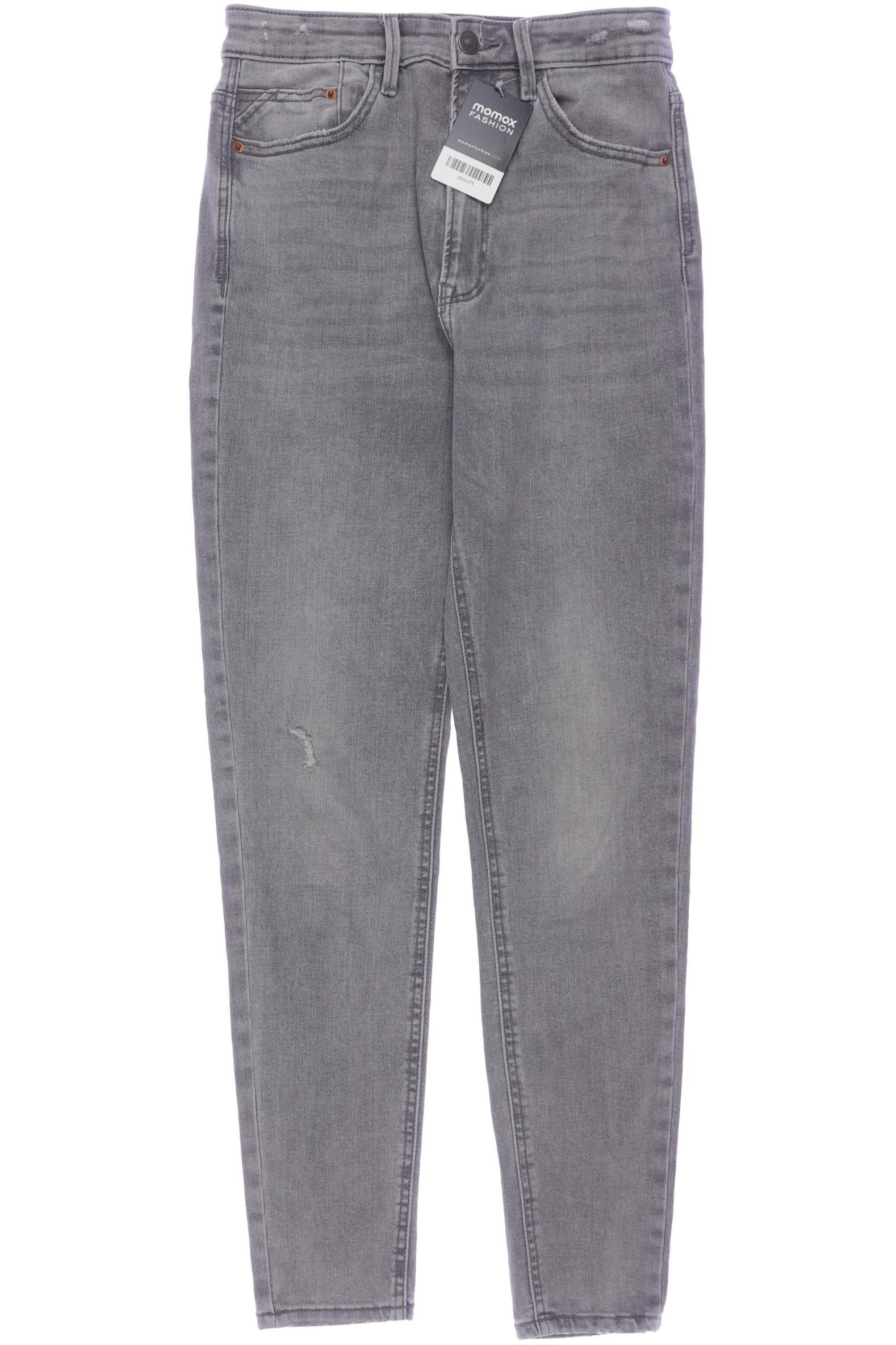 

Stradivarius Damen Jeans, grau, Gr. 38