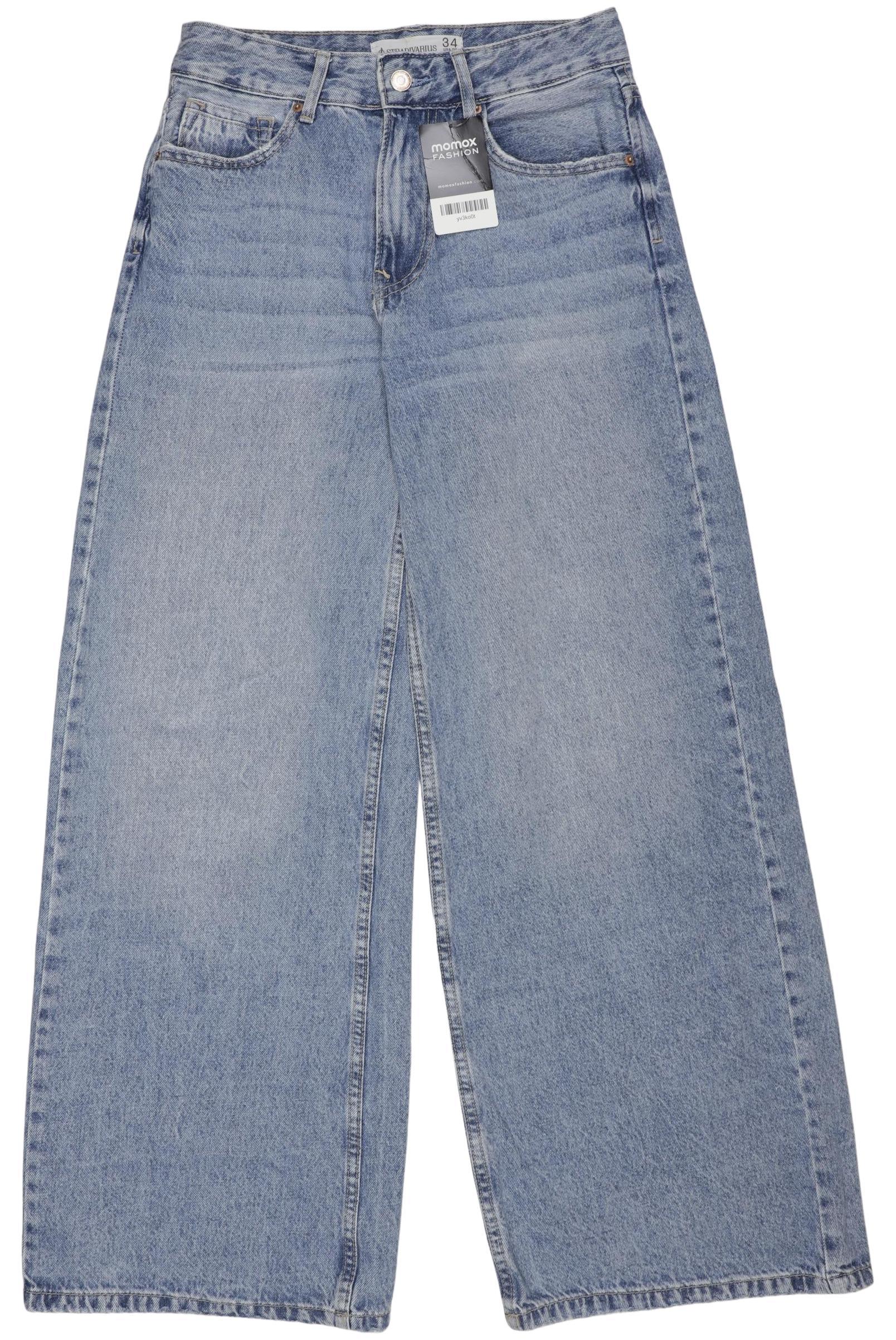 

Stradivarius Damen Jeans, hellblau, Gr. 34