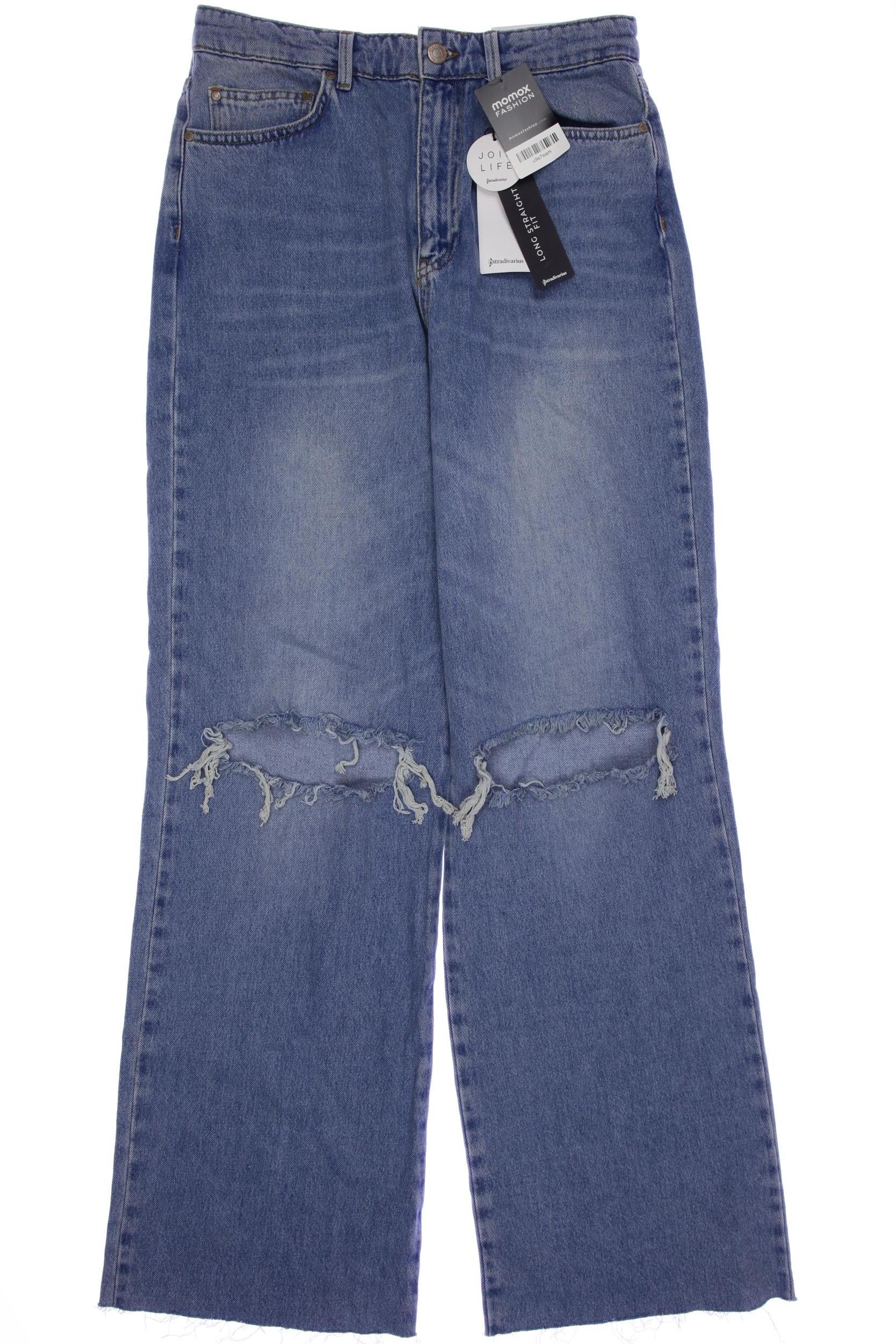 

Stradivarius Damen Jeans, blau, Gr. 42