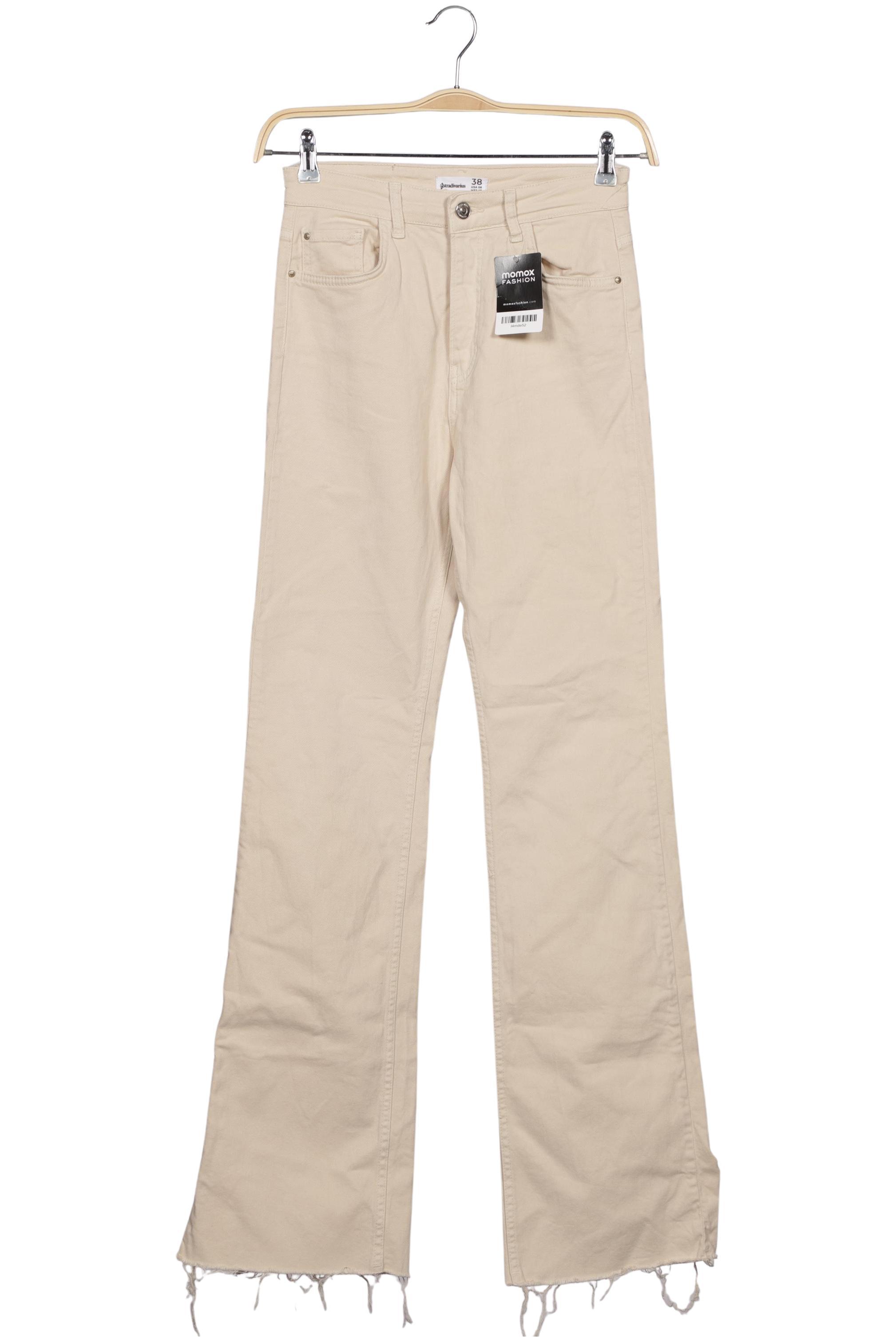 

Stradivarius Damen Jeans, beige, Gr. 38