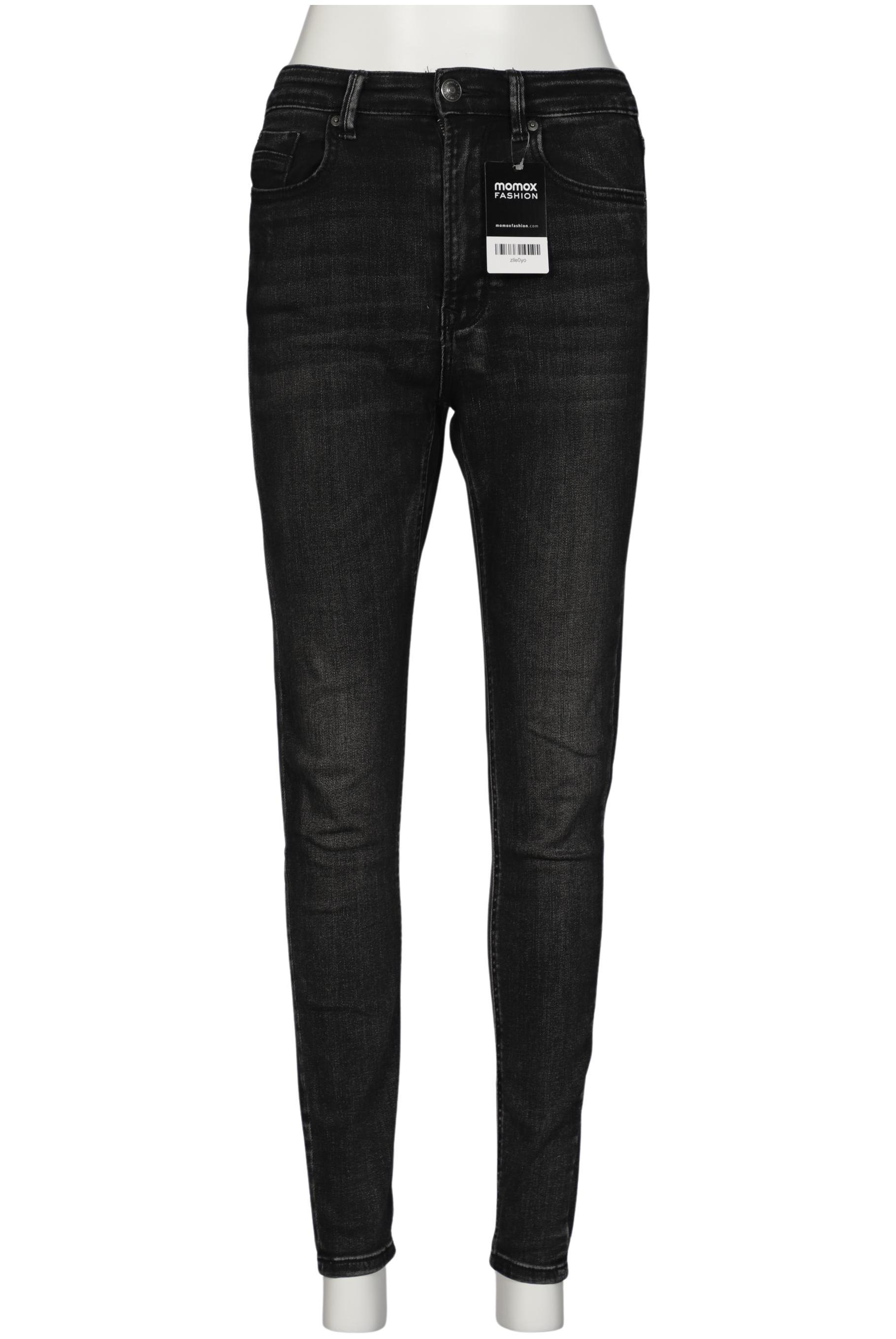 

Stradivarius Damen Jeans, schwarz, Gr. 36