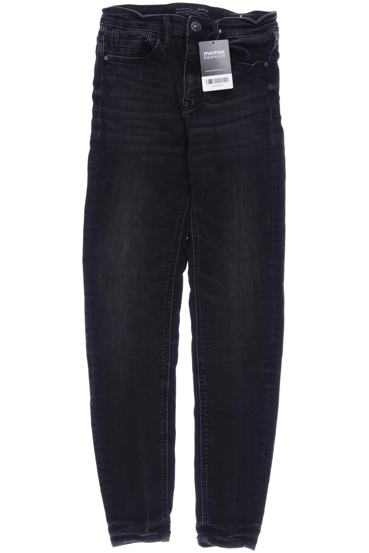 

Stradivarius Damen Jeans, schwarz