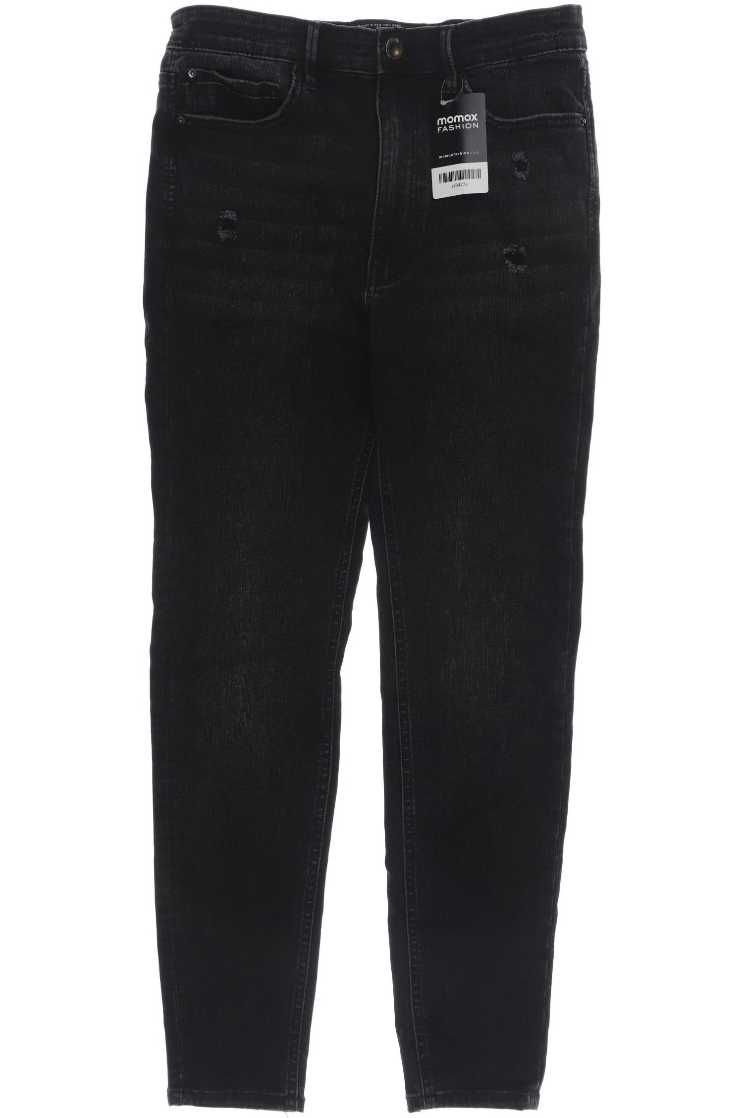 

Stradivarius Damen Jeans, schwarz