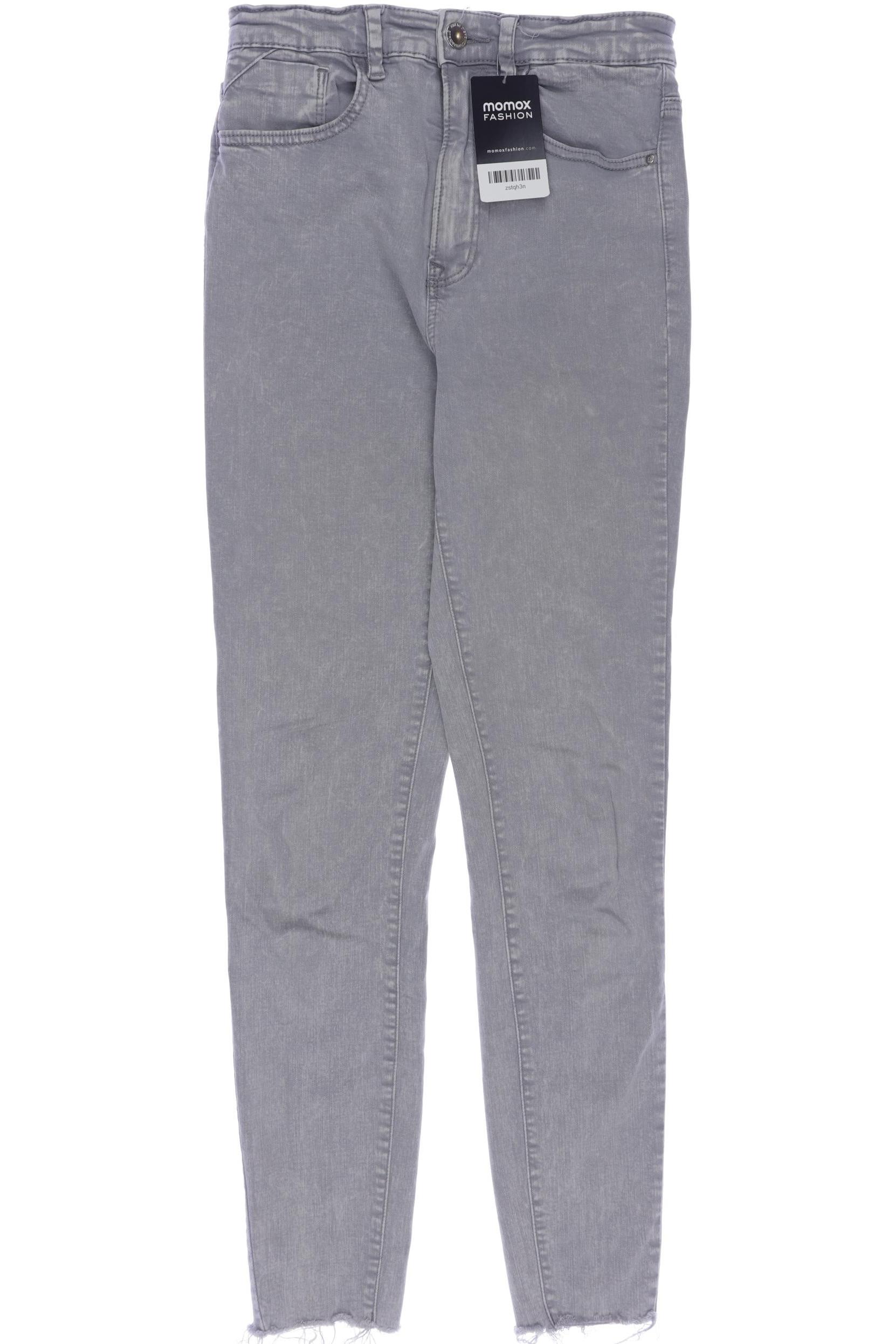 

Stradivarius Damen Jeans, grau, Gr. 36