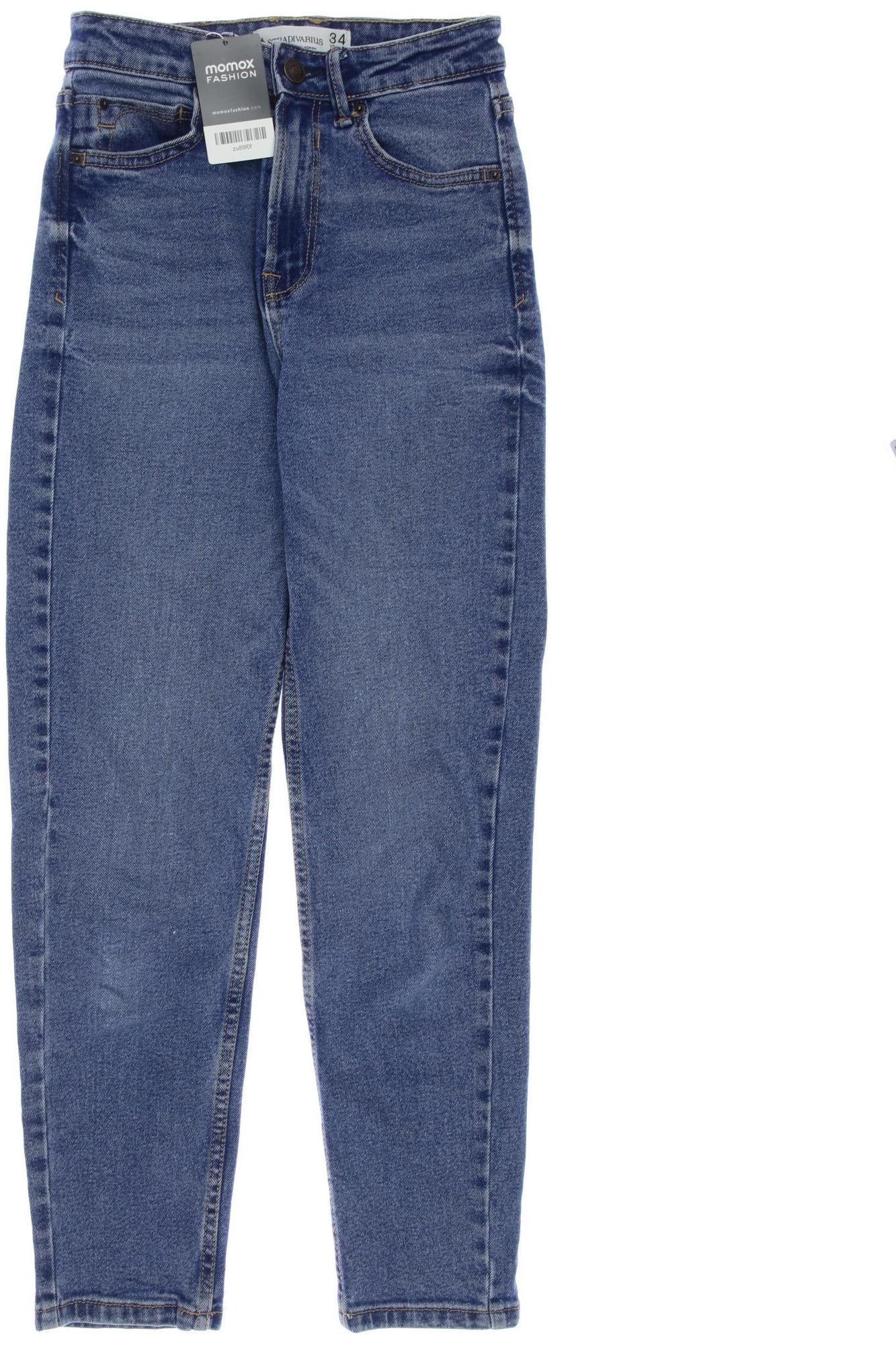 

Stradivarius Damen Jeans, blau, Gr. 34