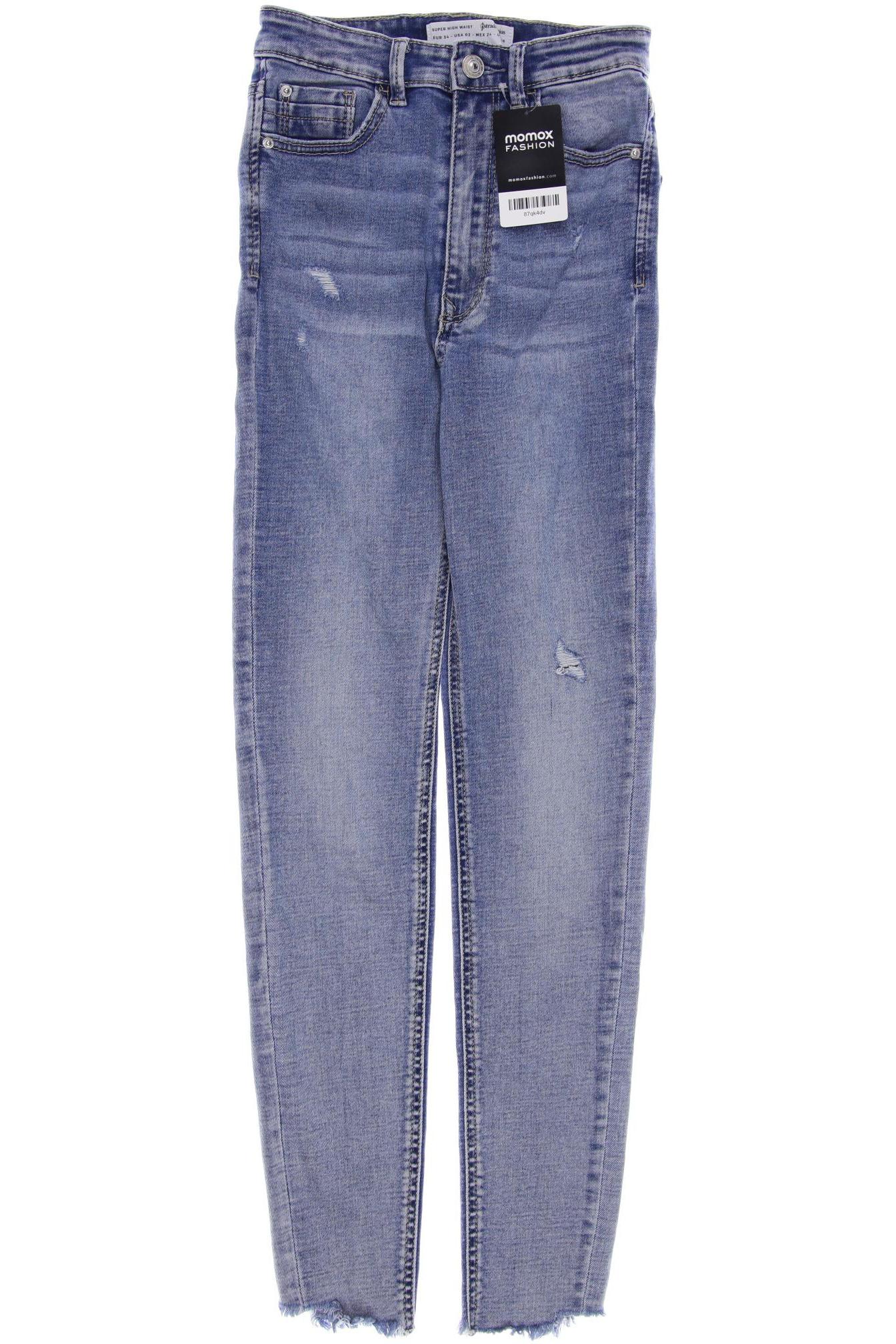 

Stradivarius Damen Jeans, blau