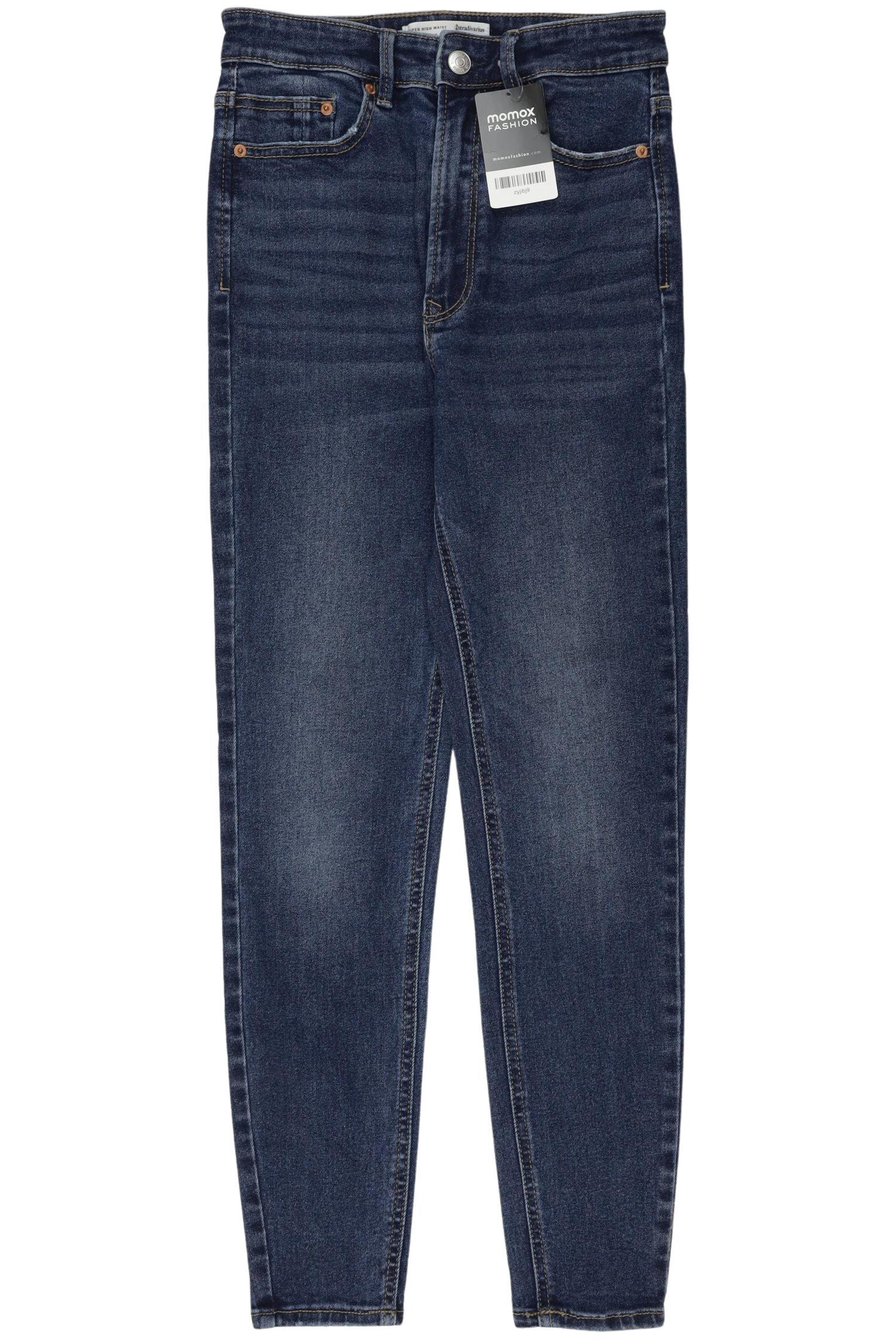 

Stradivarius Damen Jeans, marineblau, Gr. 38