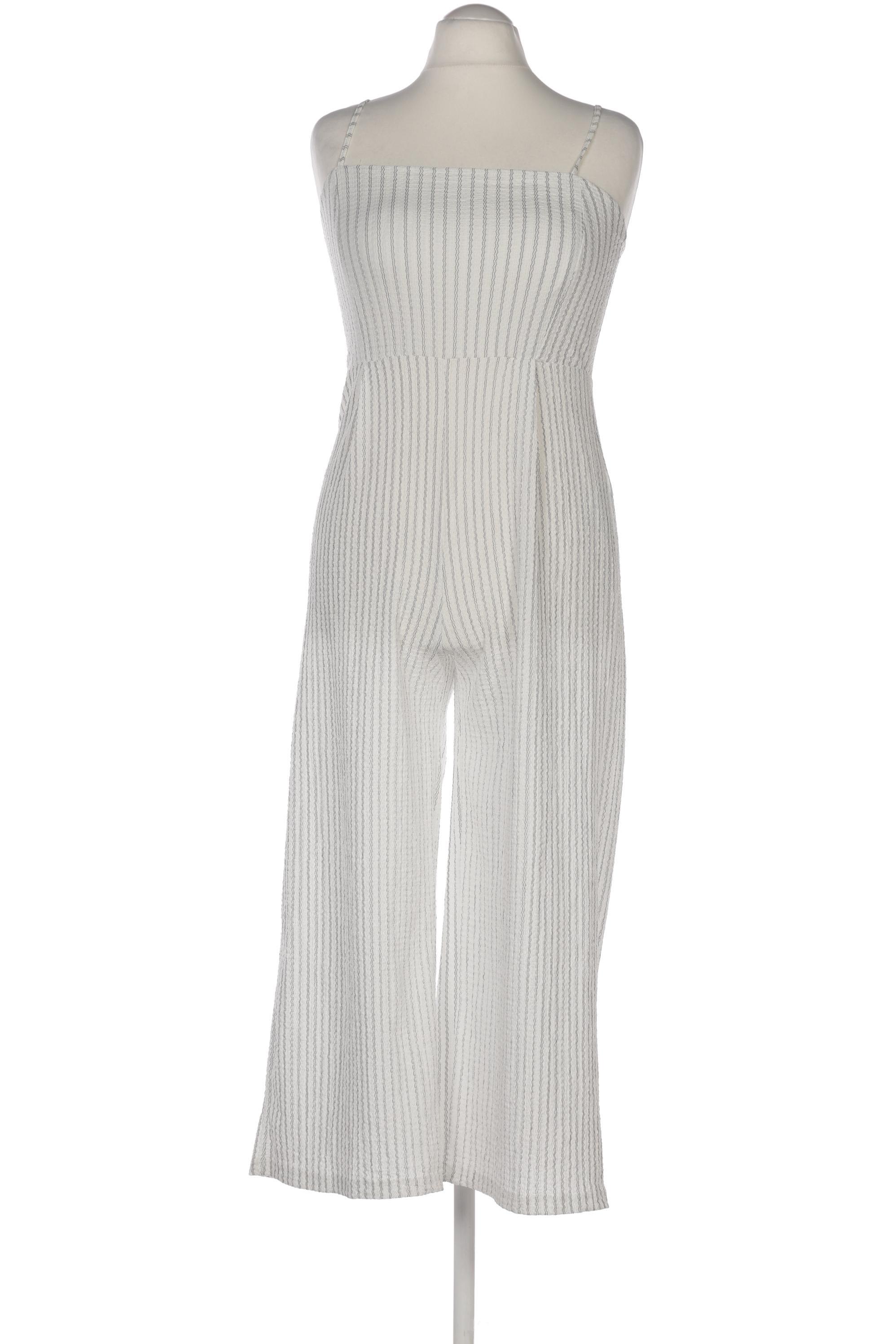 

Stradivarius Damen Jumpsuit/Overall, weiß, Gr. 42