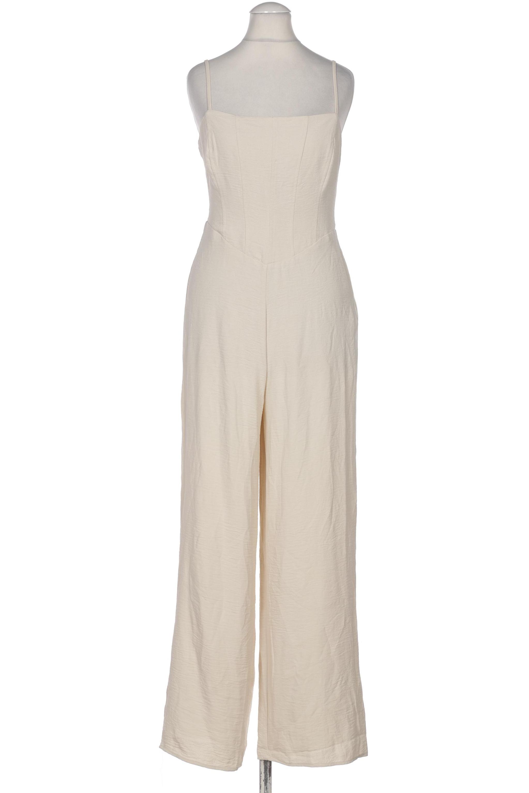 

Stradivarius Damen Jumpsuit/Overall, cremeweiß