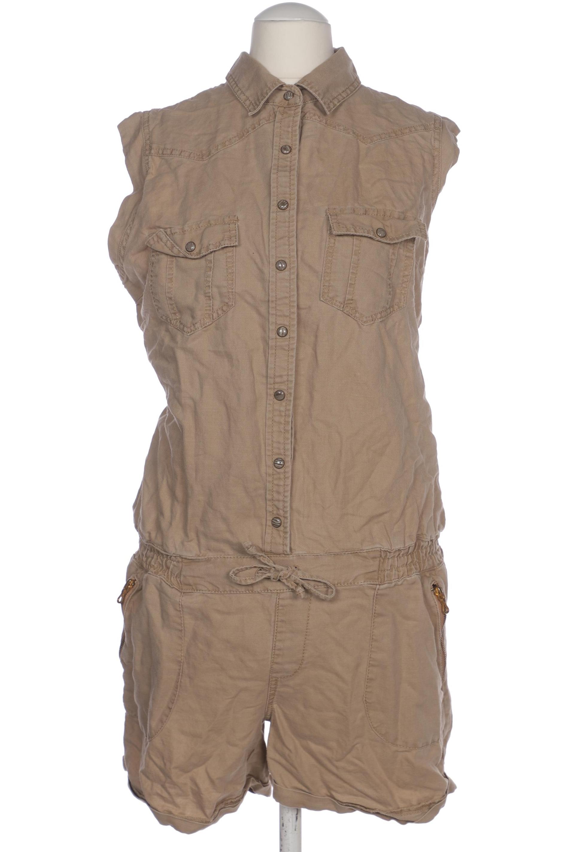 

Stradivarius Damen Jumpsuit/Overall, beige, Gr. 38