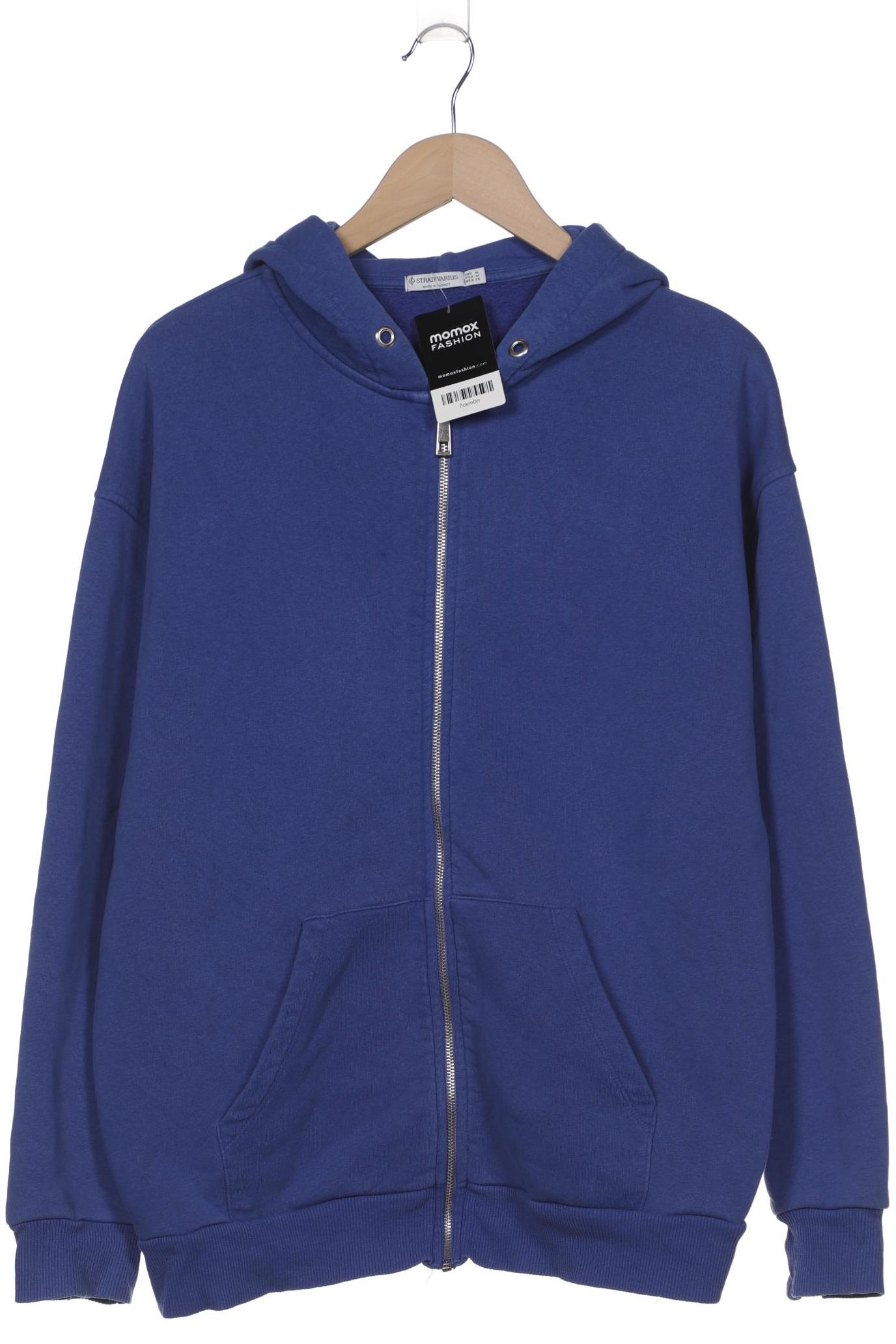 

Stradivarius Damen Kapuzenpullover, blau, Gr. 38