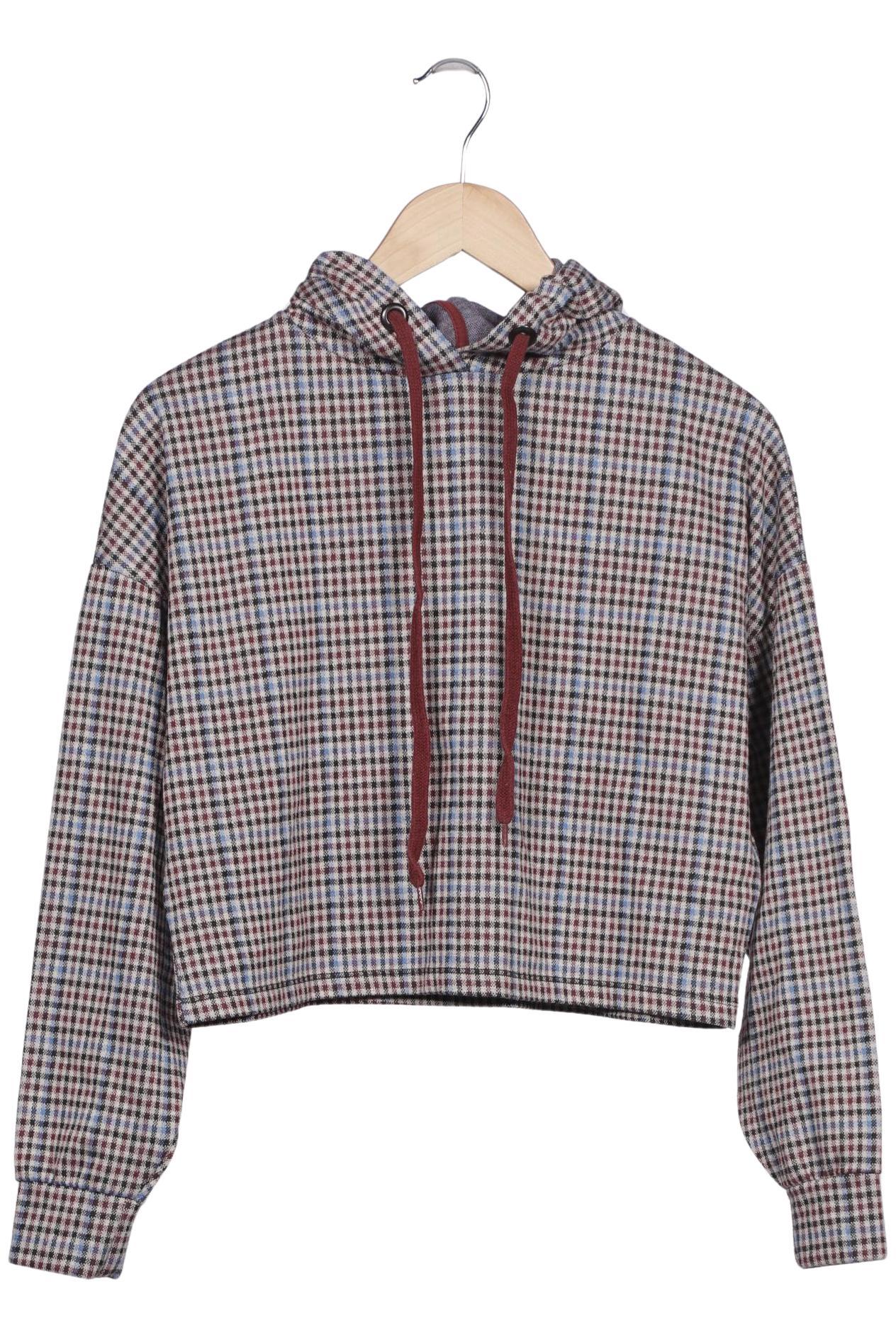 

Stradivarius Damen Kapuzenpullover, grau, Gr. 36