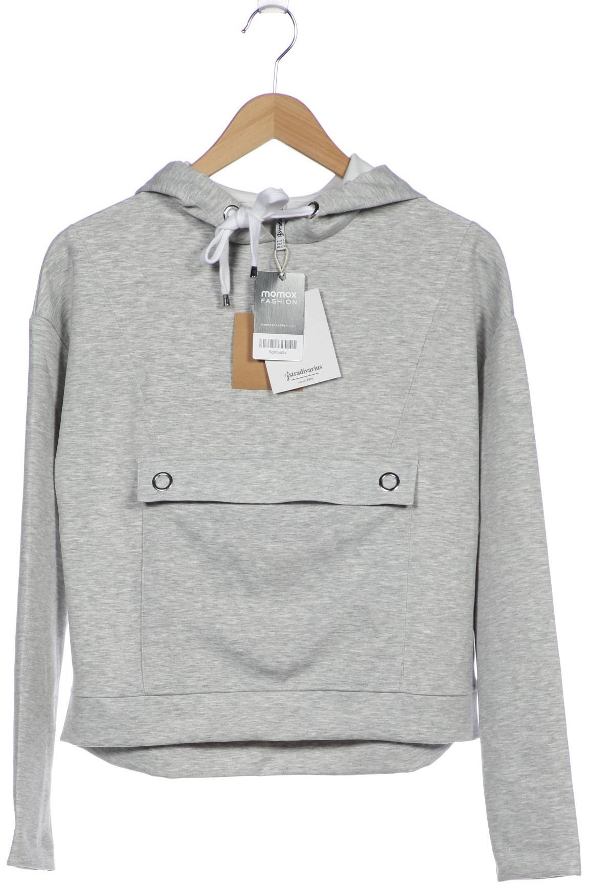 

Stradivarius Damen Kapuzenpullover, grau