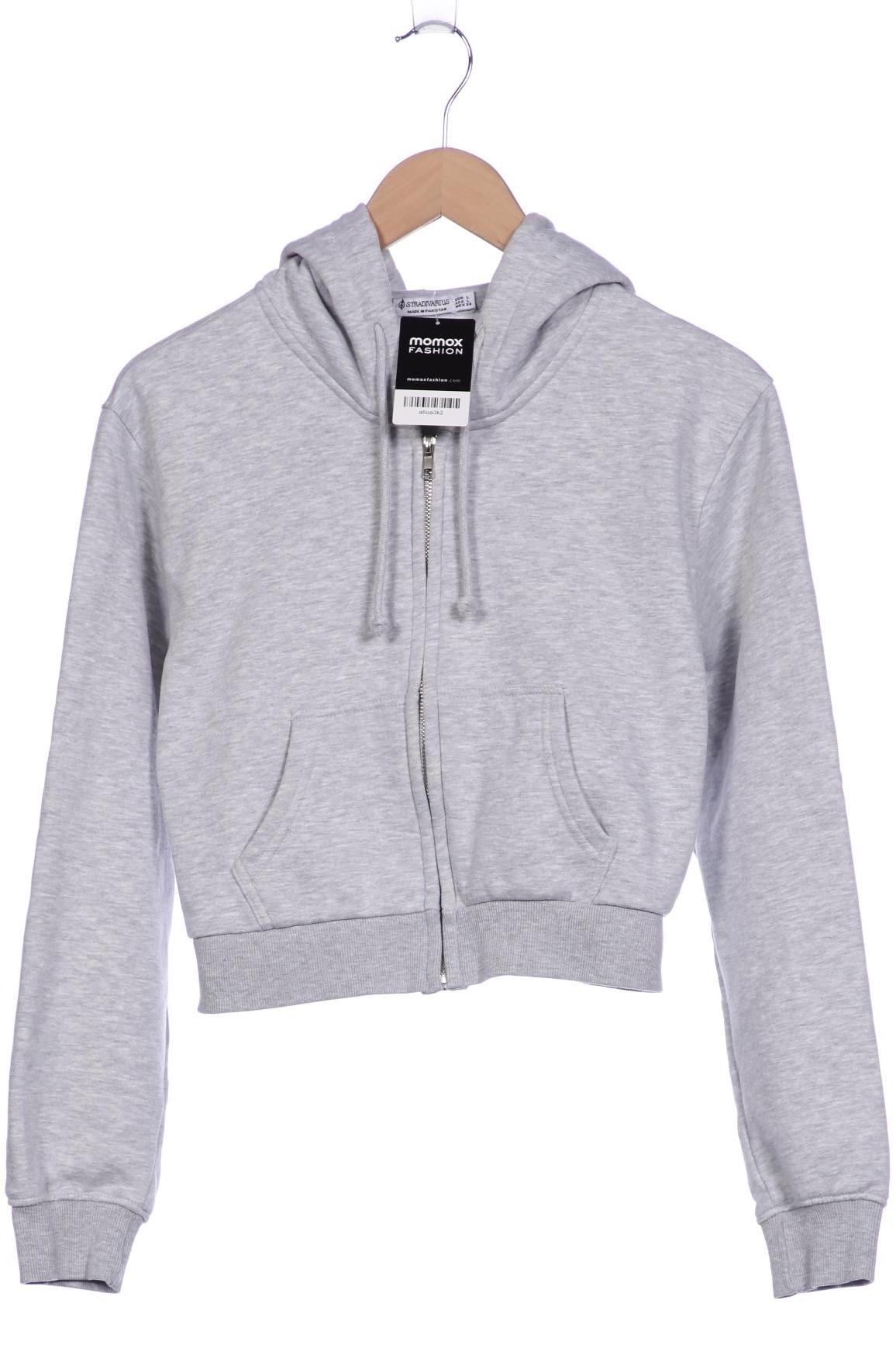 

Stradivarius Damen Kapuzenpullover, grau, Gr. 42