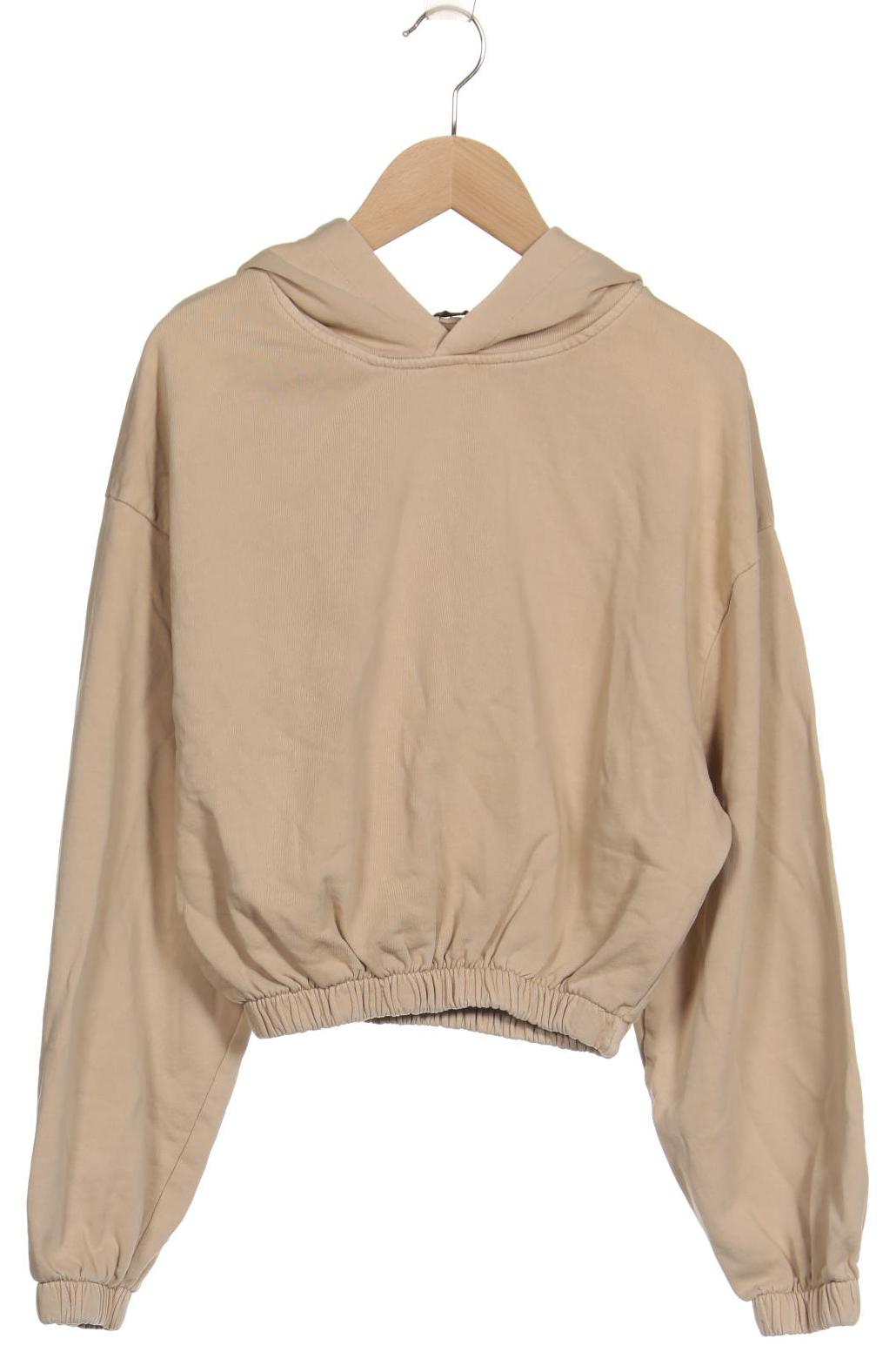 

Stradivarius Damen Kapuzenpullover, beige, Gr. 34