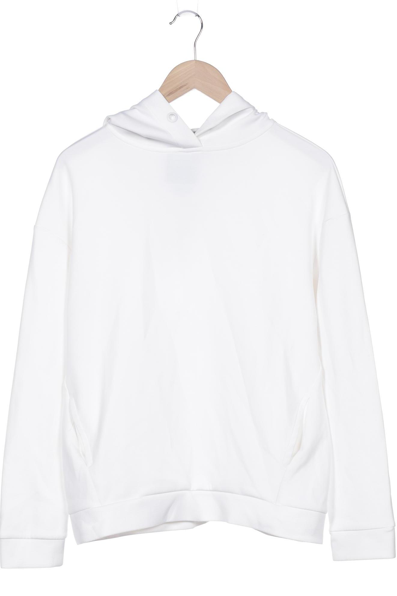 

Stradivarius Damen Kapuzenpullover, weiß, Gr. 36