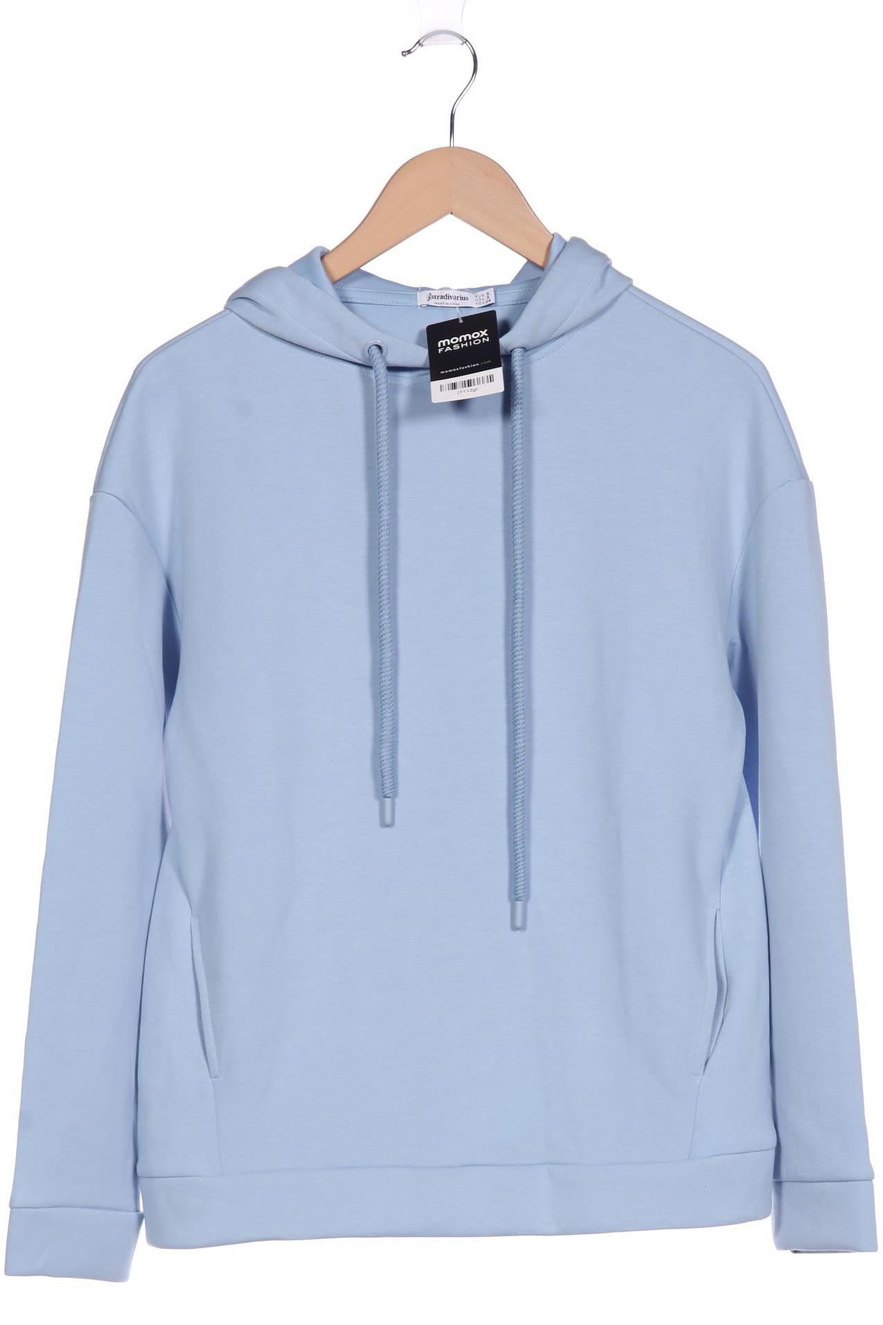 

Stradivarius Damen Kapuzenpullover, hellblau, Gr. 36