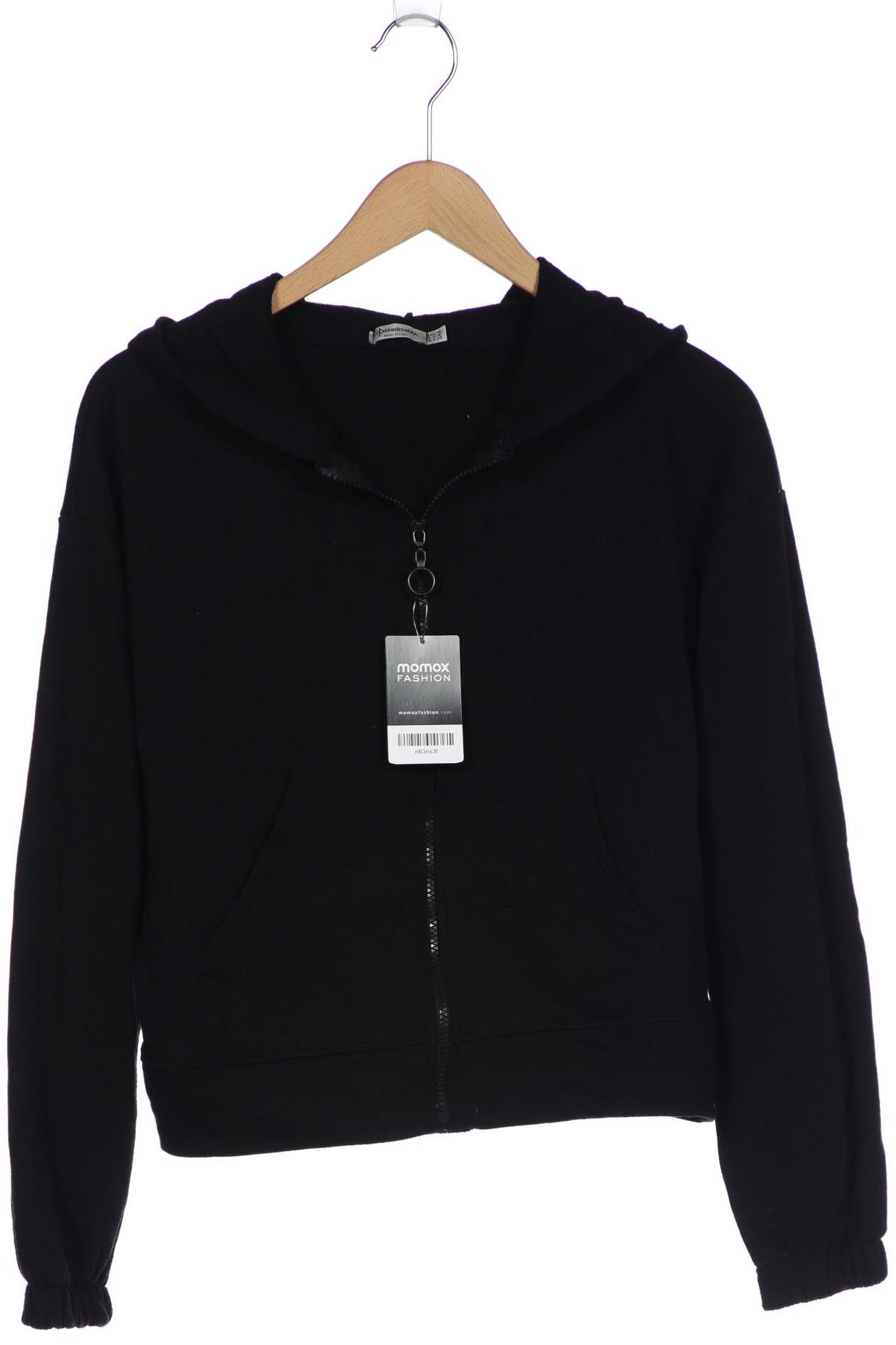 

Stradivarius Damen Kapuzenpullover, schwarz