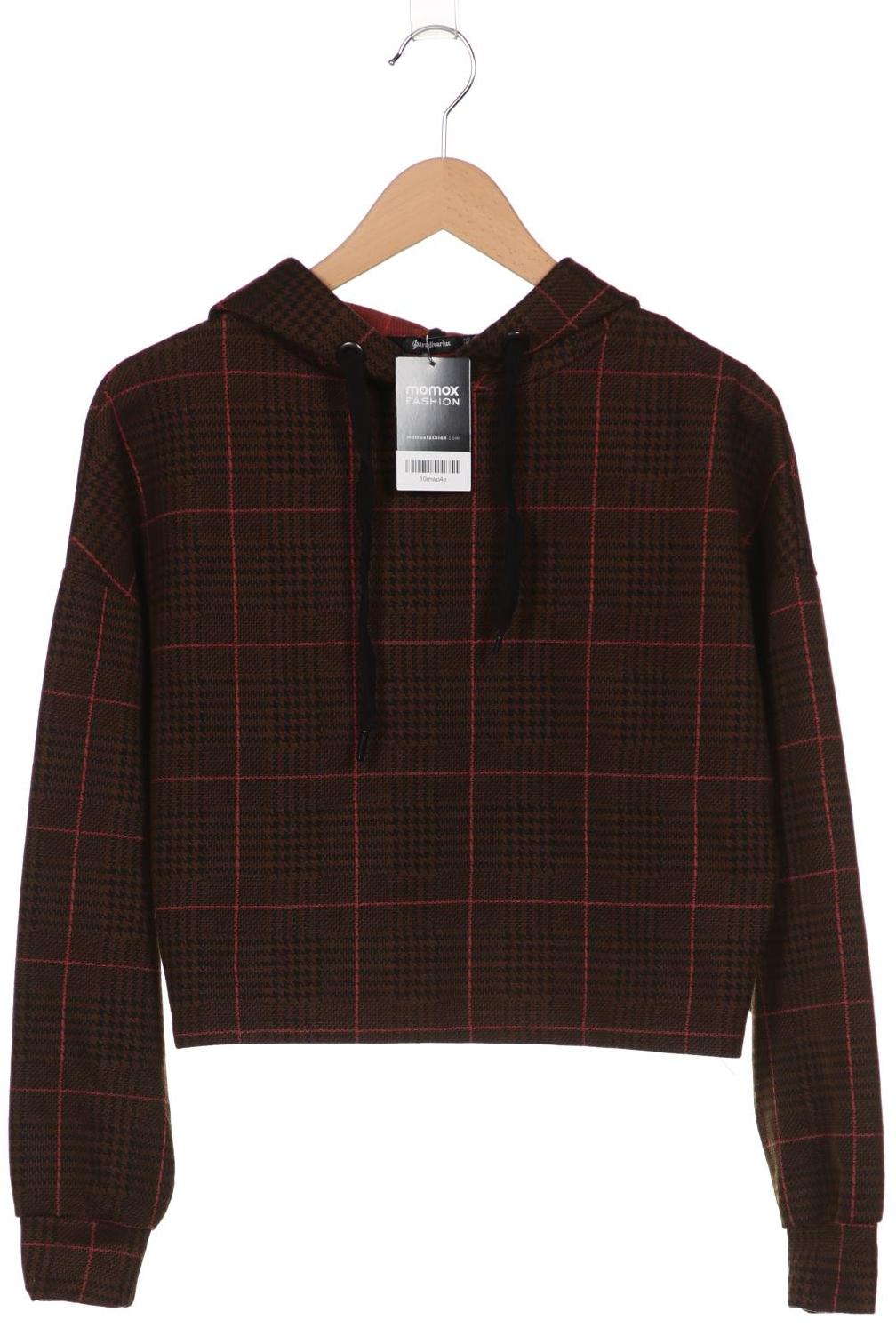 

Stradivarius Damen Kapuzenpullover, braun, Gr. 38