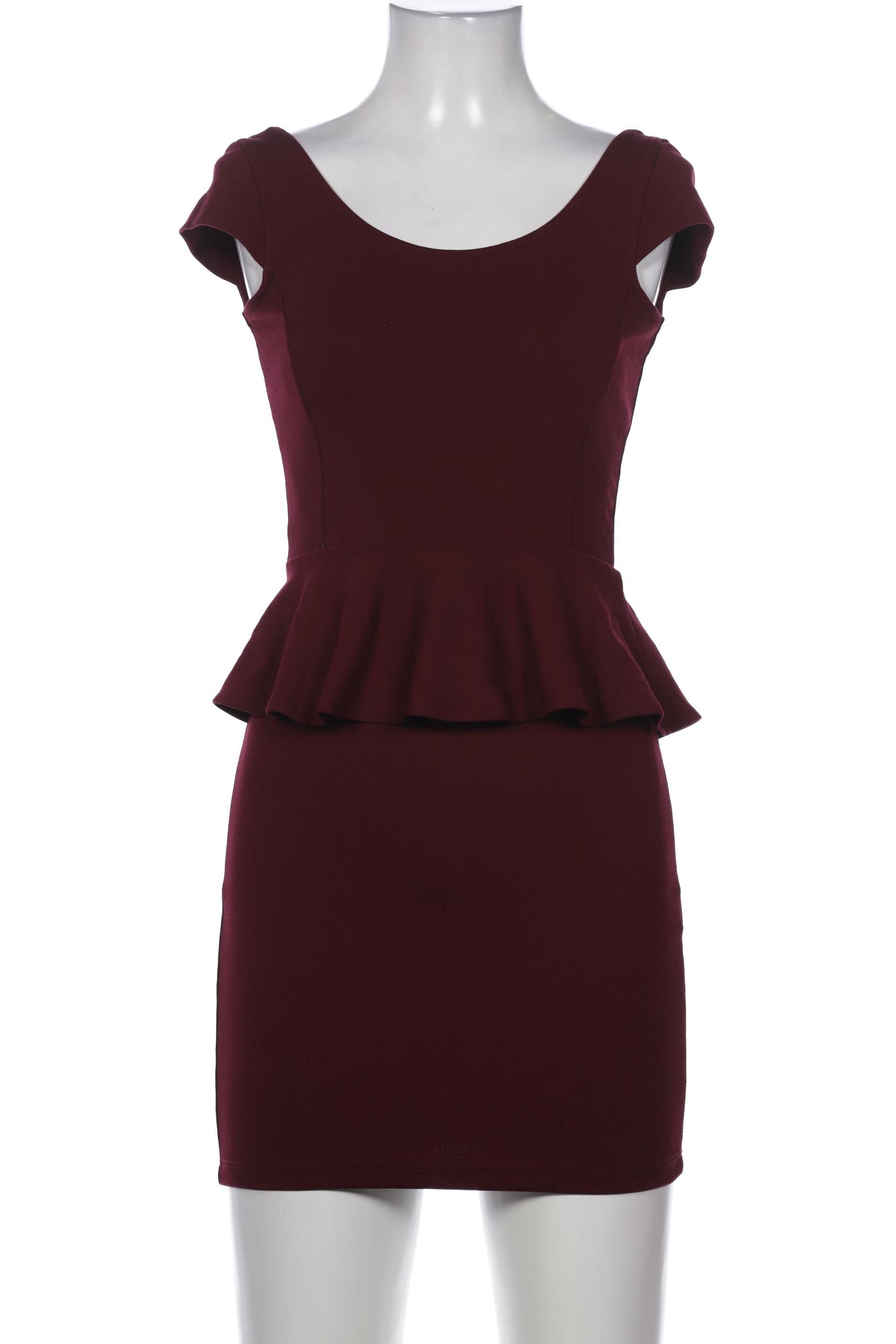 

Stradivarius Damen Kleid, bordeaux, Gr. 36