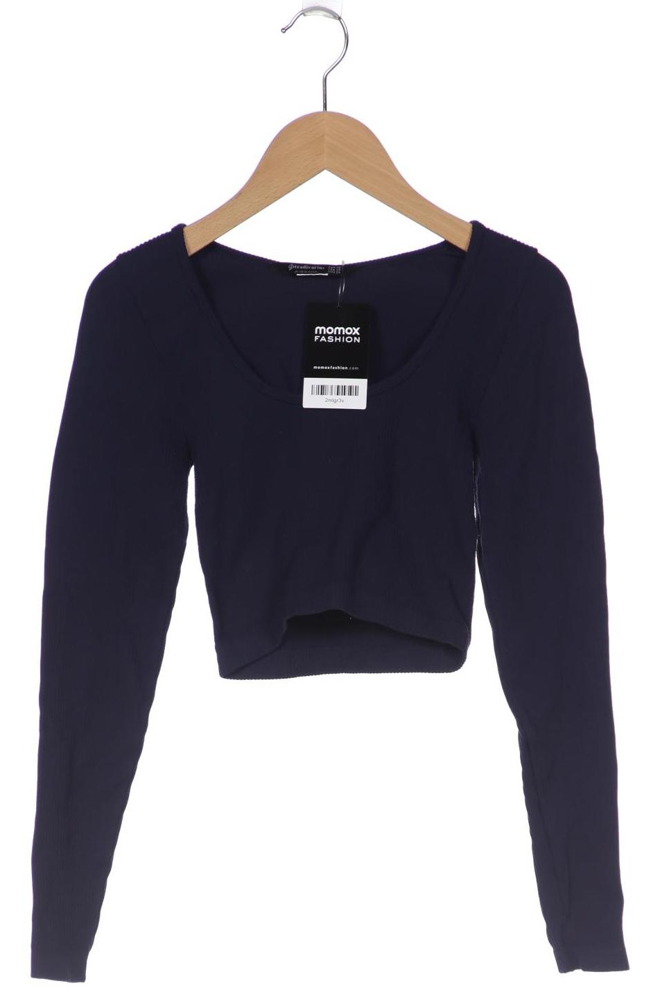 

Stradivarius Damen Langarmshirt, marineblau