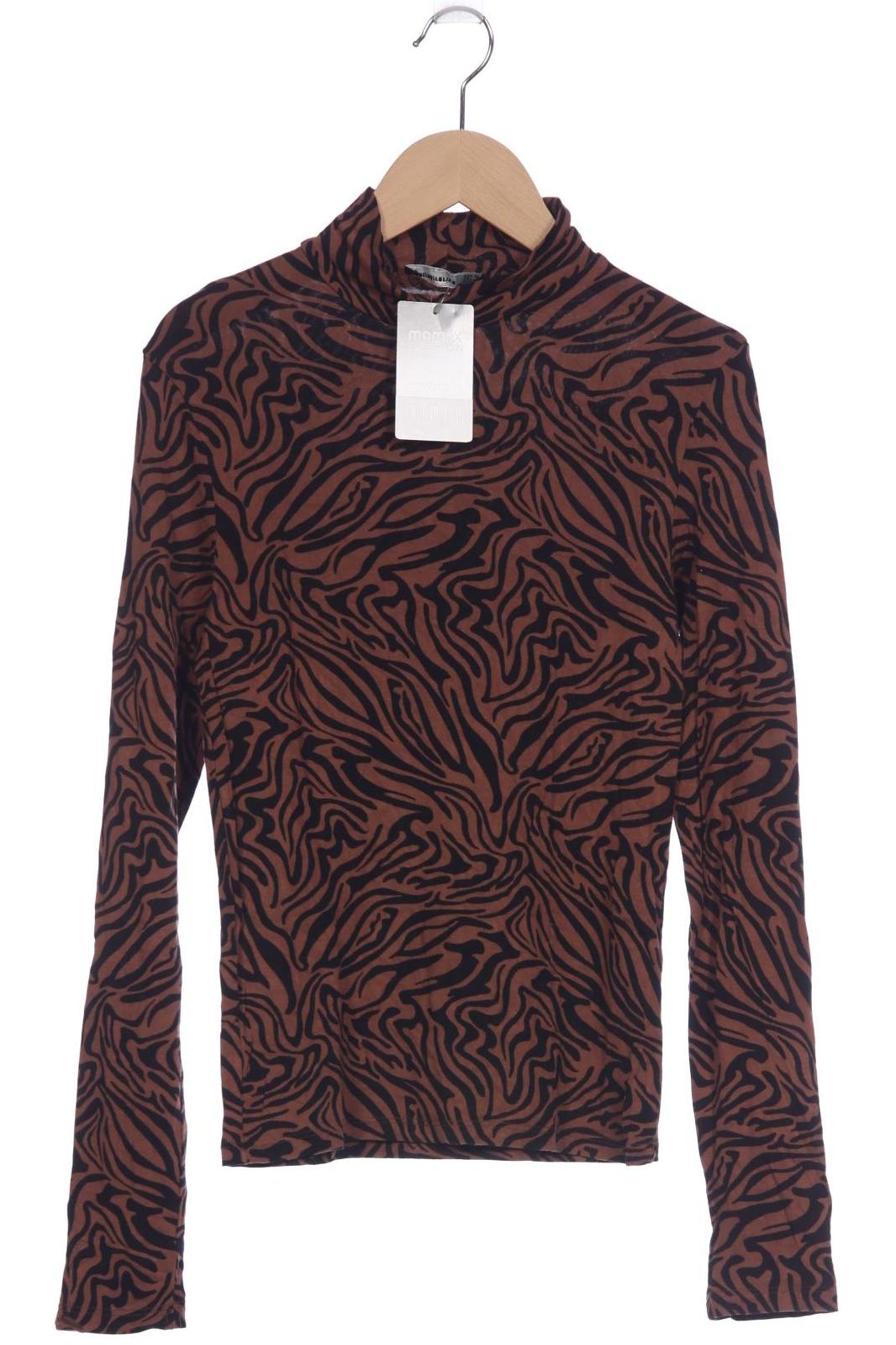 

Stradivarius Damen Langarmshirt, braun, Gr. 38