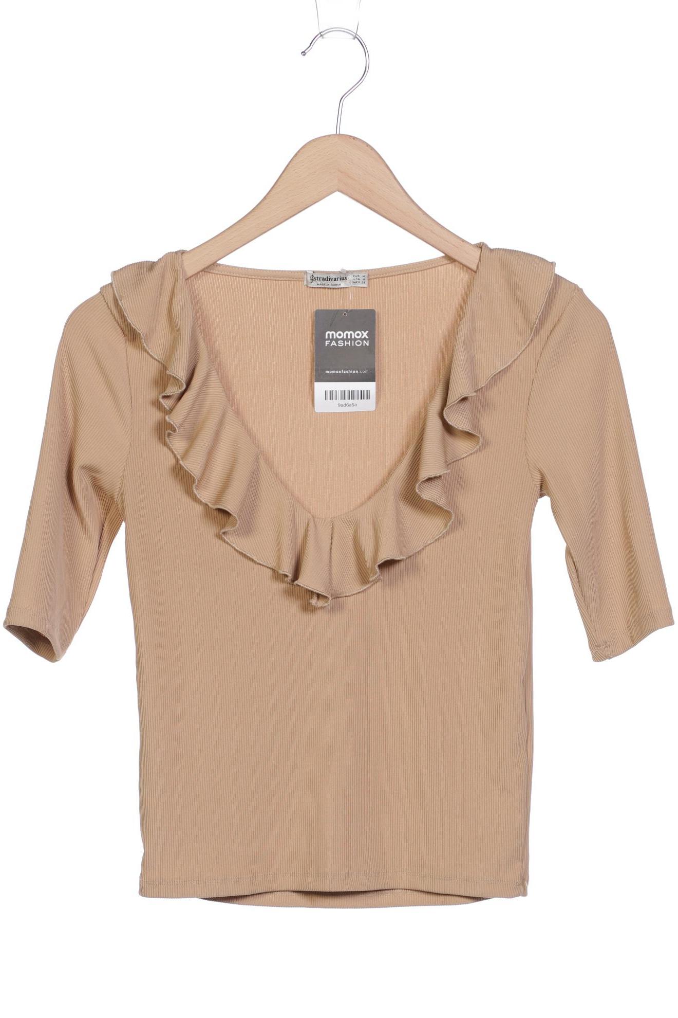 

Stradivarius Damen Langarmshirt, beige