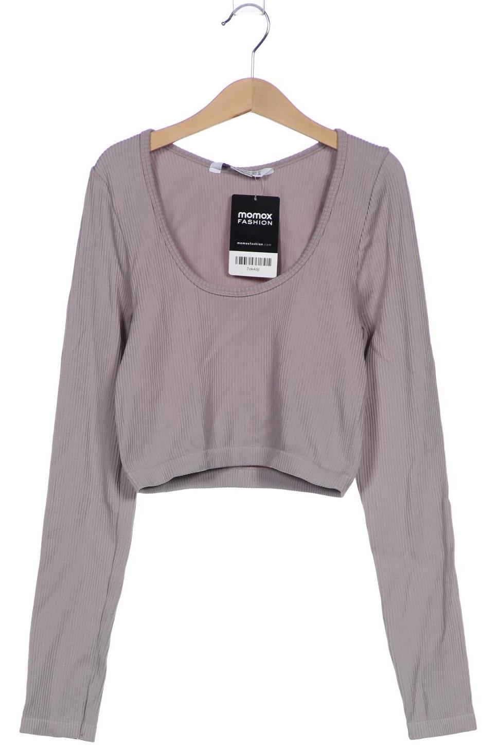 

Stradivarius Damen Langarmshirt, flieder, Gr. 38