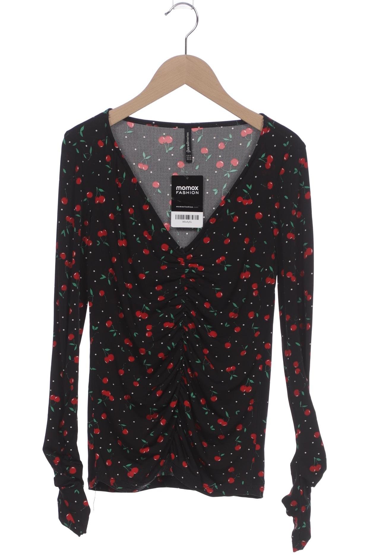 

Stradivarius Damen Langarmshirt, schwarz, Gr. 38