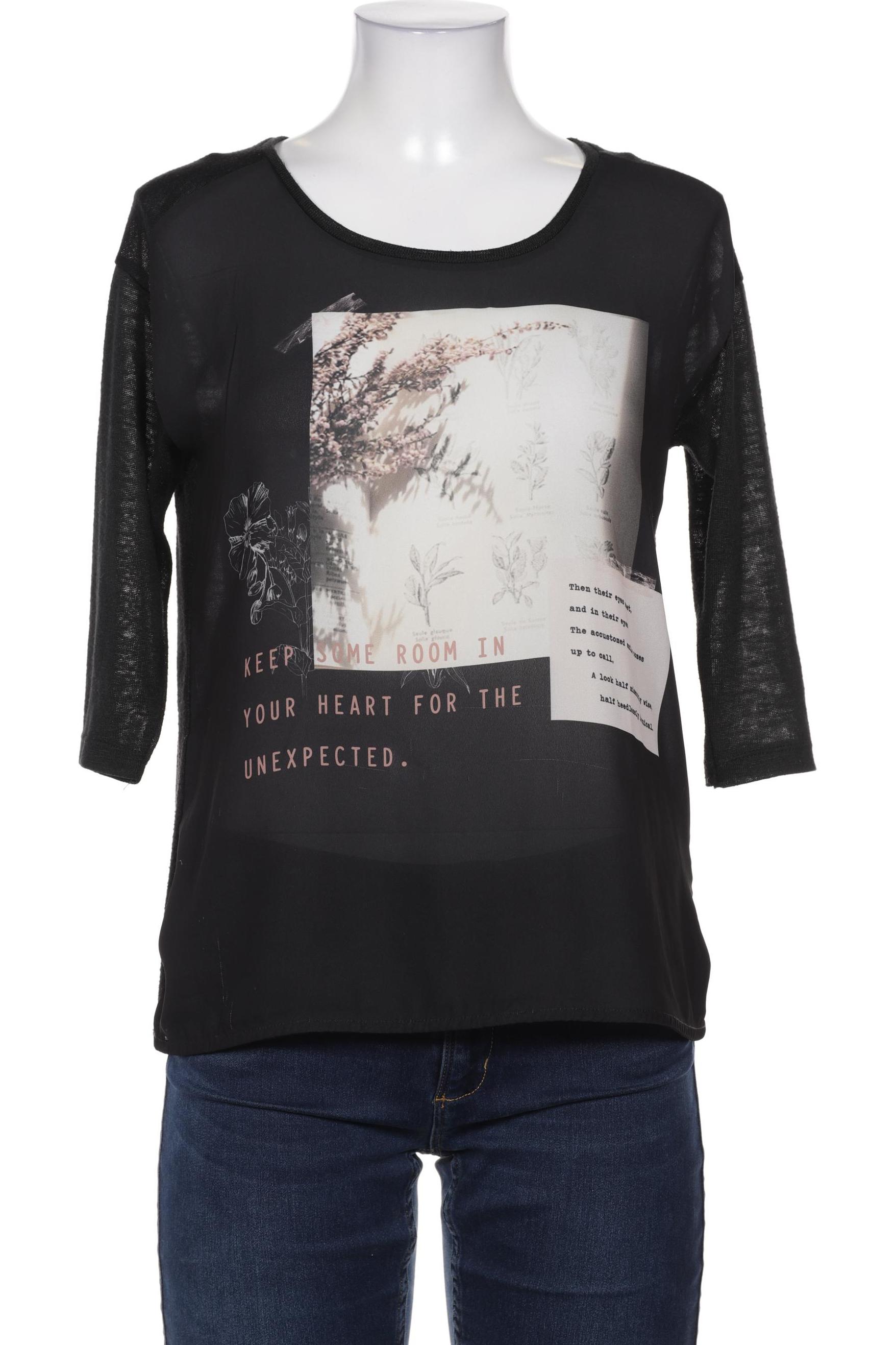 

Stradivarius Damen Langarmshirt, schwarz