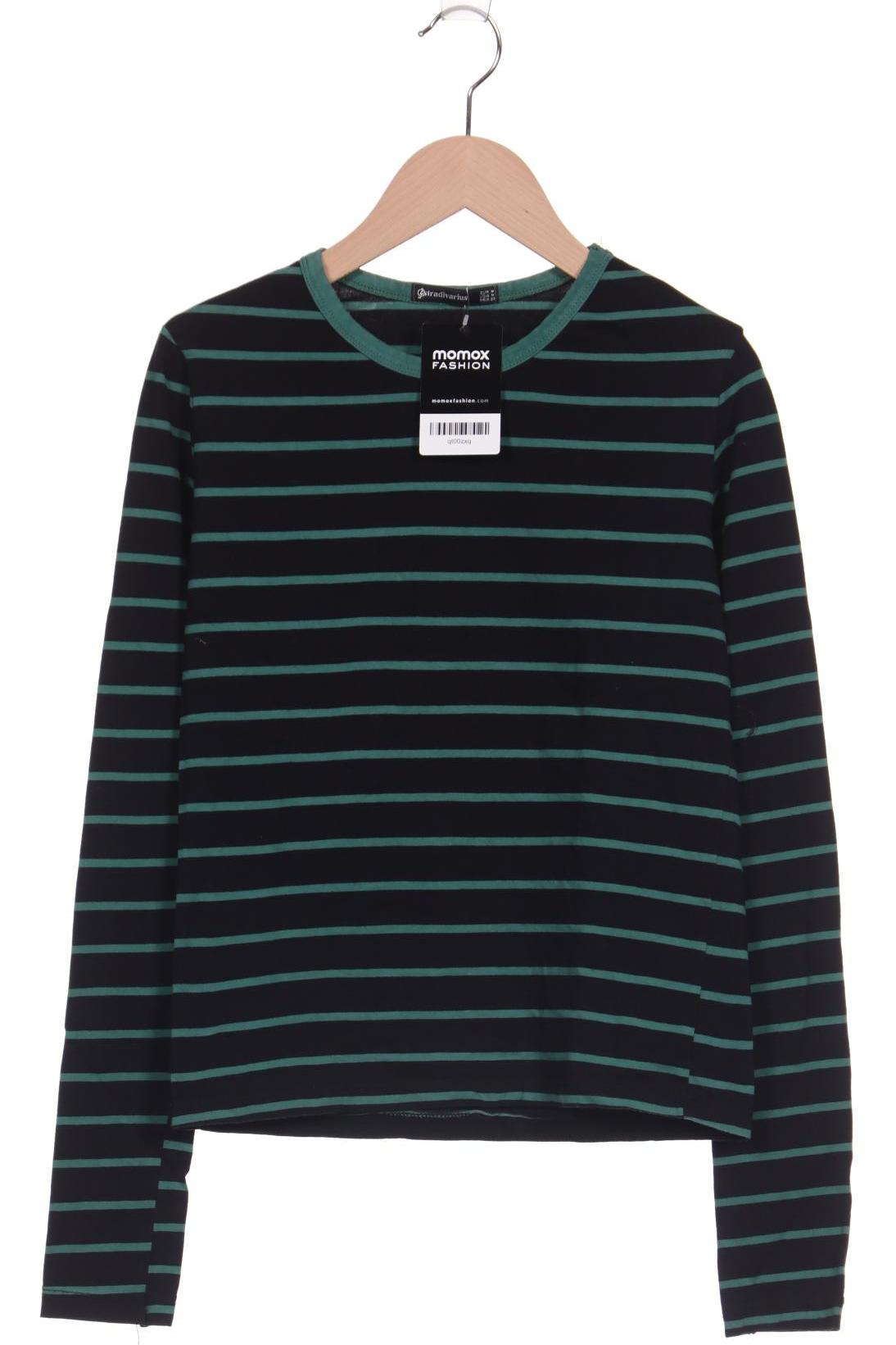 

Stradivarius Damen Langarmshirt, schwarz, Gr. 38