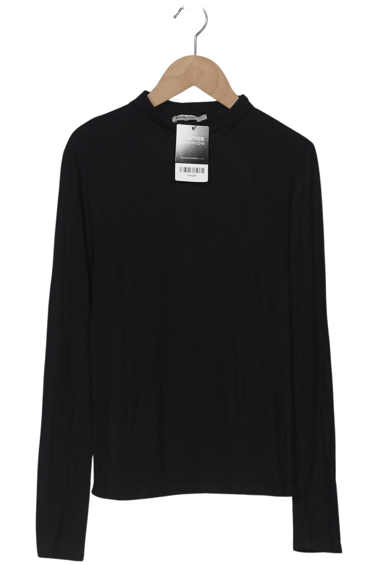 

Stradivarius Damen Langarmshirt, schwarz, Gr. 42