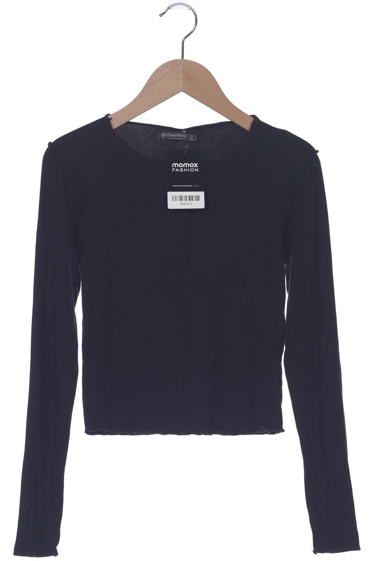 

Stradivarius Damen Langarmshirt, schwarz