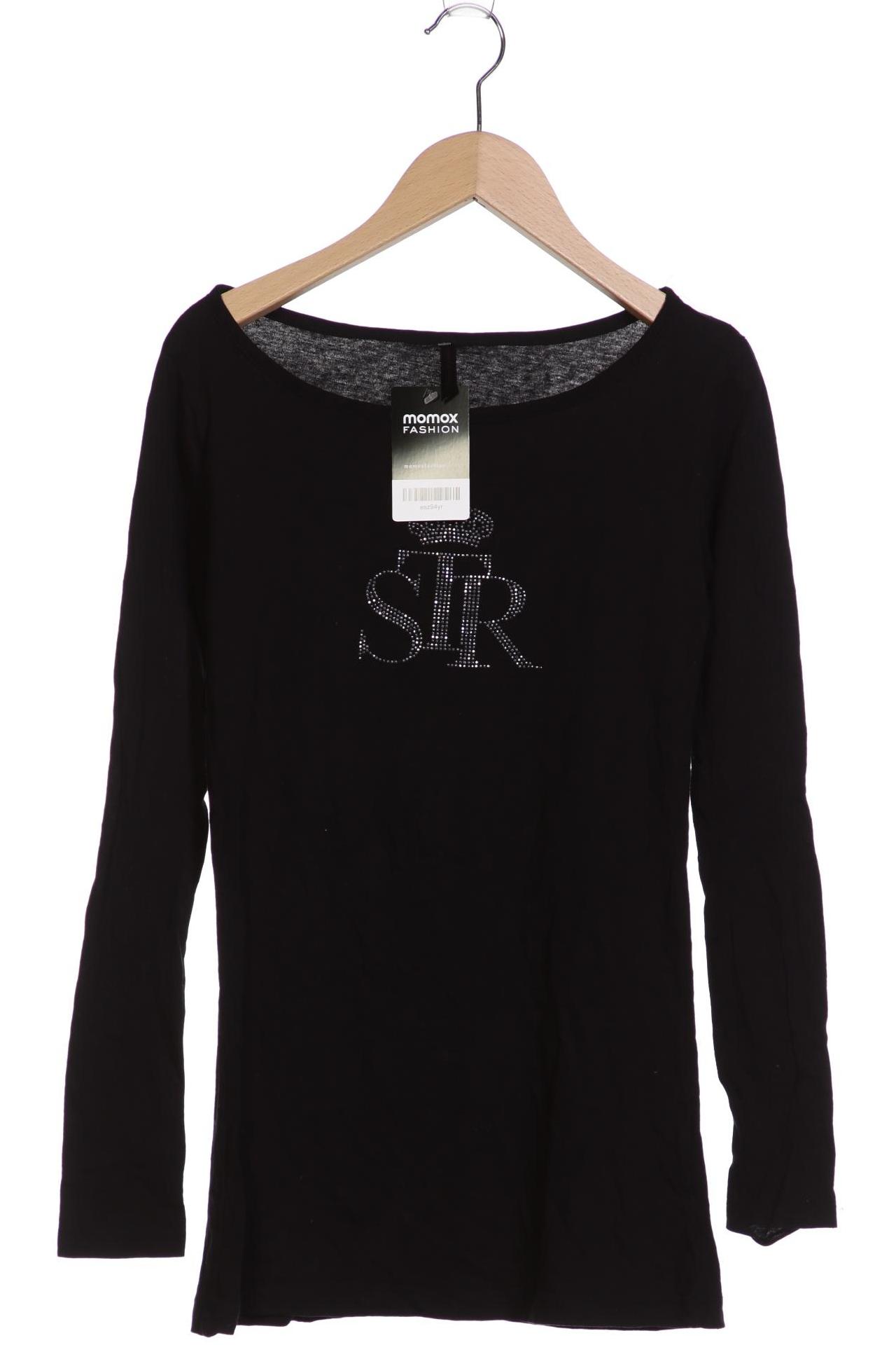 

Stradivarius Damen Langarmshirt, schwarz