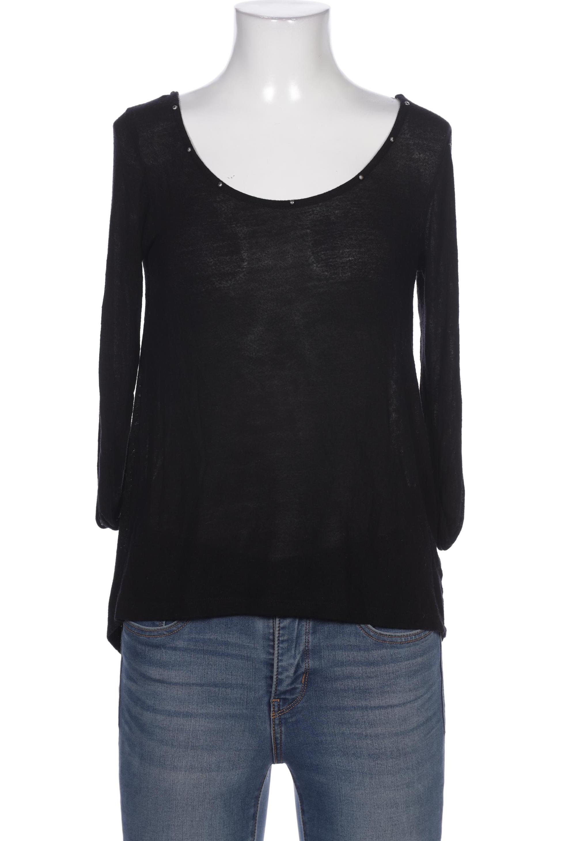 

Stradivarius Damen Langarmshirt, schwarz