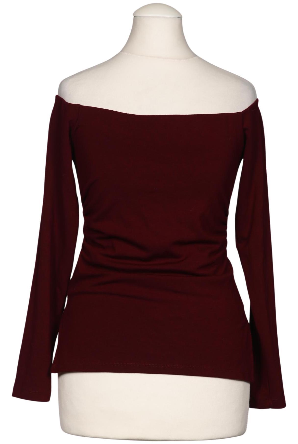 

Stradivarius Damen Langarmshirt, bordeaux, Gr. 36