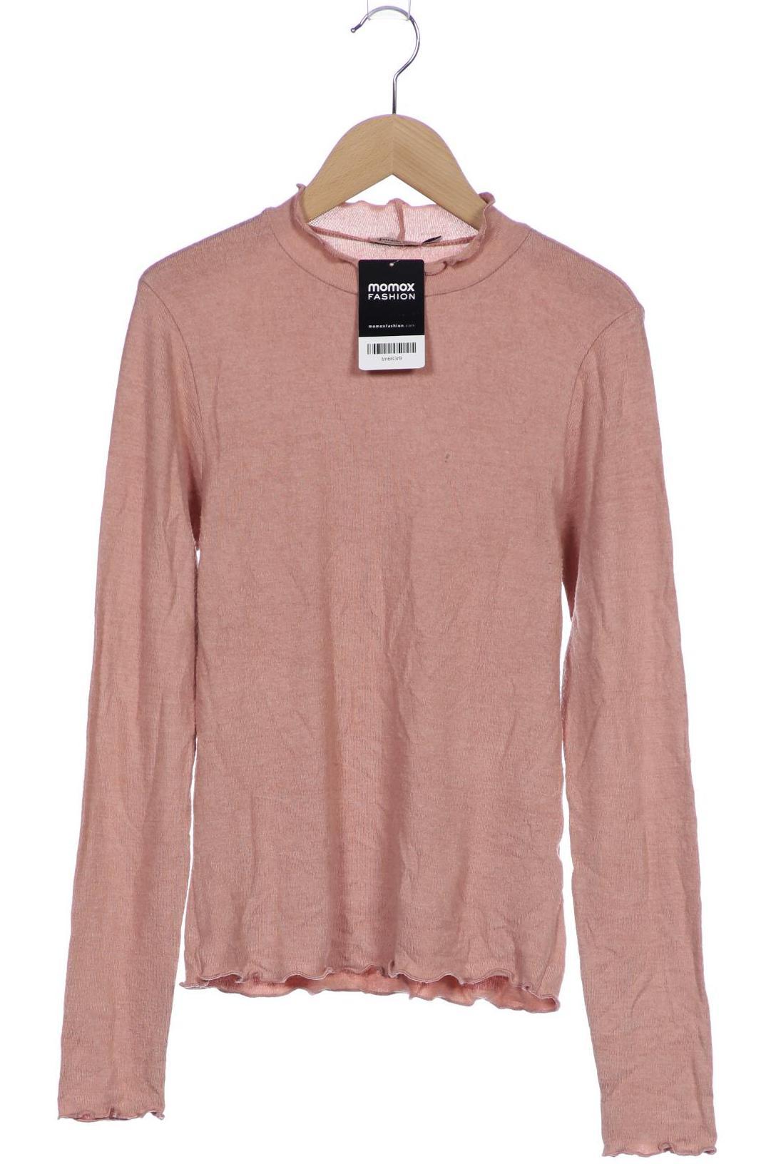

Stradivarius Damen Langarmshirt, pink, Gr. 38