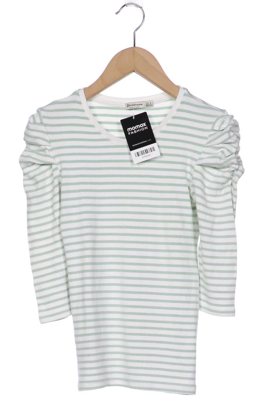 

Stradivarius Damen Langarmshirt, hellgrün, Gr. 36