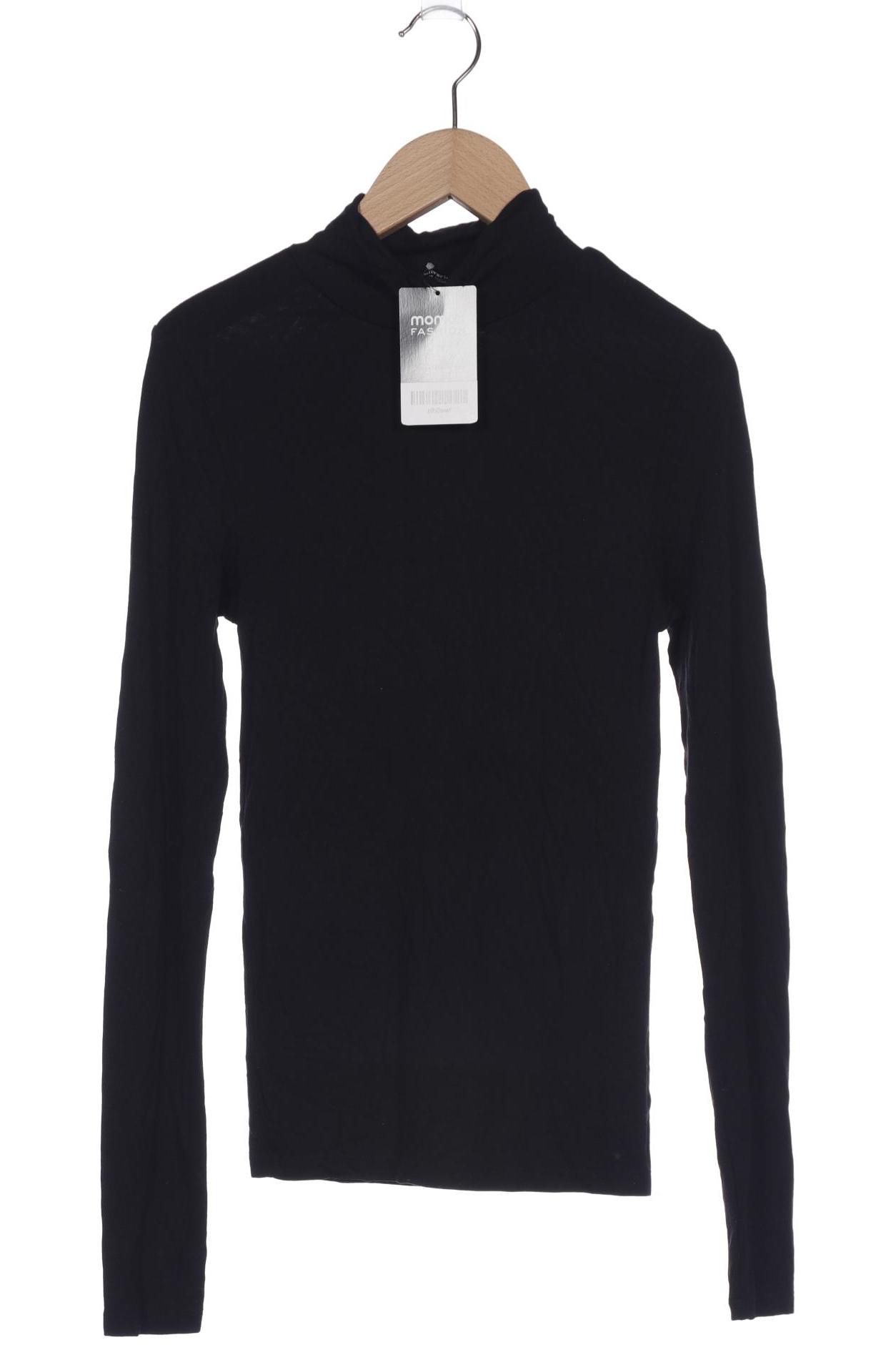 

Stradivarius Damen Langarmshirt, schwarz