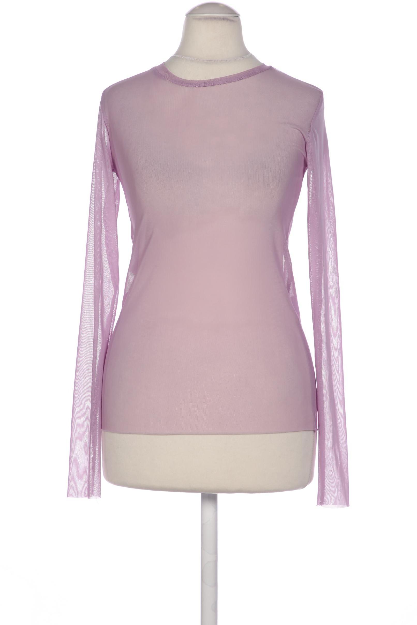 

Stradivarius Damen Langarmshirt, flieder, Gr. 36