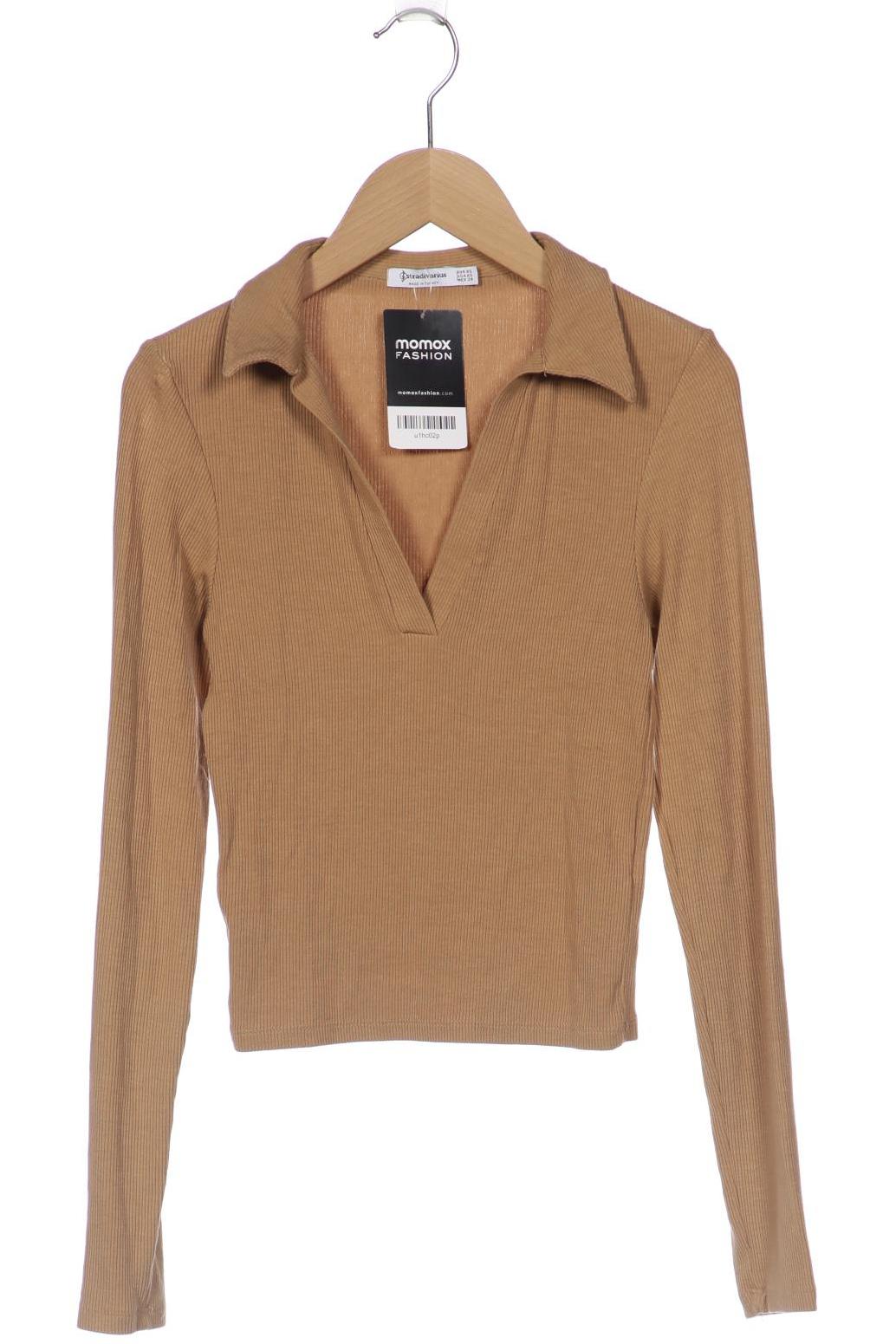

Stradivarius Damen Langarmshirt, beige