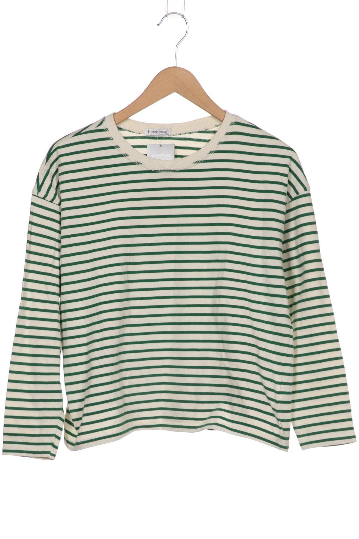 

Stradivarius Damen Langarmshirt, cremeweiß